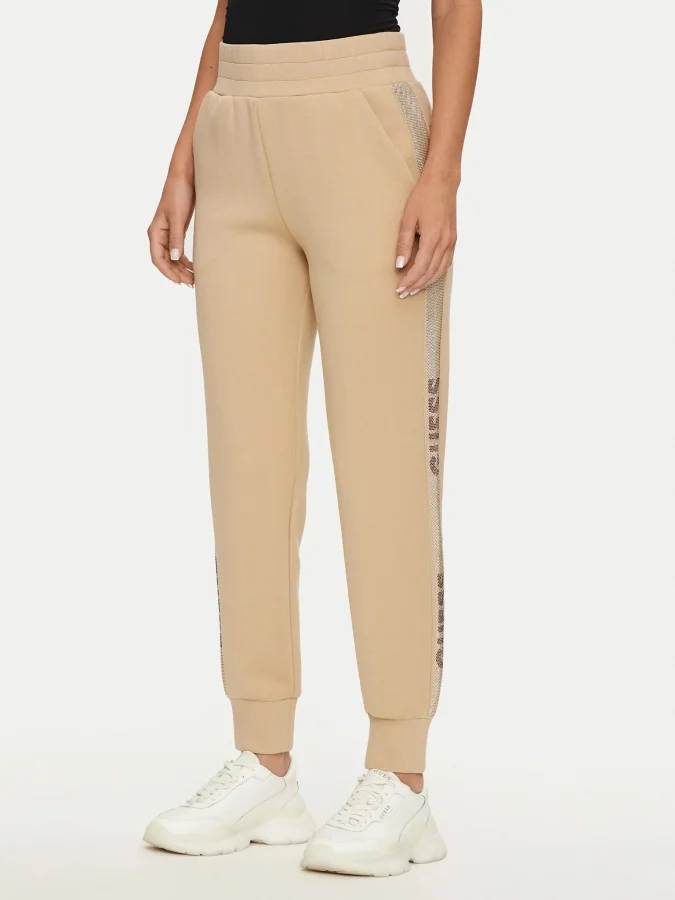 GUESS - STUDS LOGO SWEATPANTS