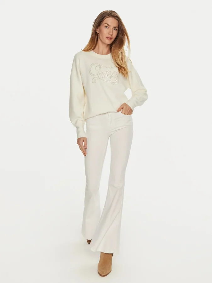 GUESS - LAURA LOGO RN LS SWTR 2