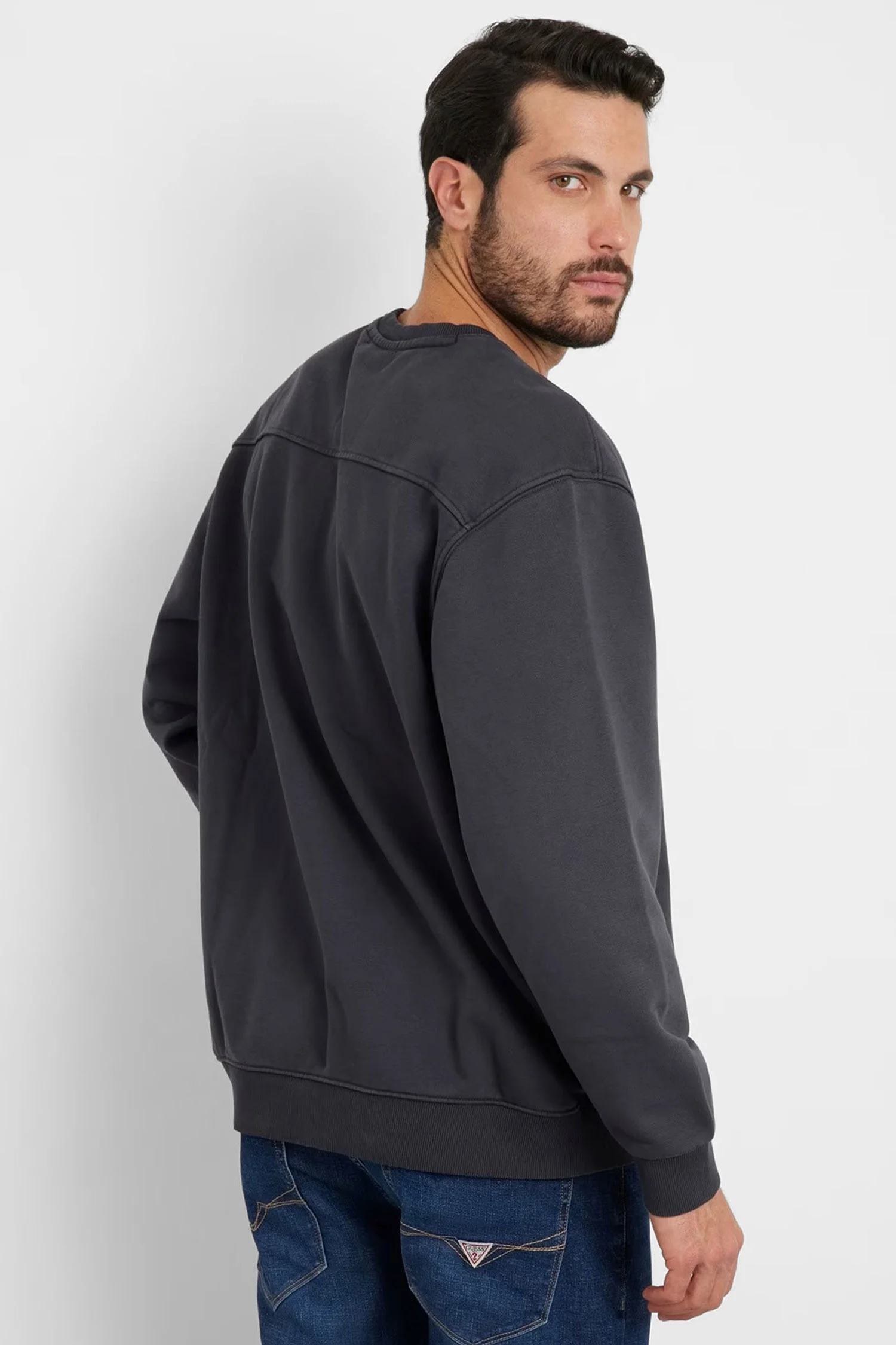 GUESS - G PATCH CN SWEATSHIRT GUESS - G PATCH CN SWEATSHIRT