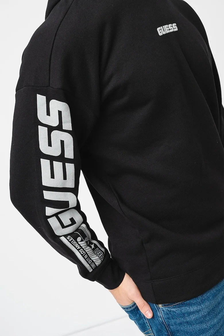 GUESS - DALIM OVER HOODED SWEATSHIRT GUESS - DALIM OVER HOODED SWEATSHIRT
