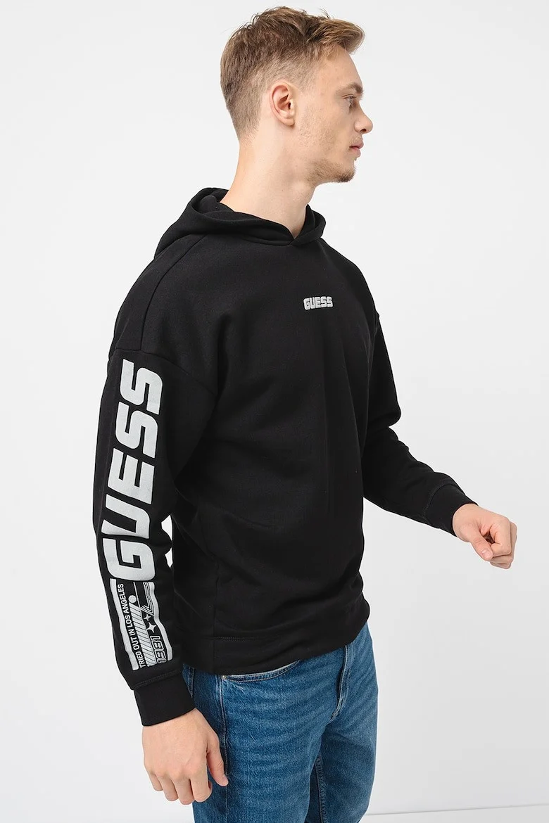 GUESS - DALIM OVER HOODED SWEATSHIRT GUESS - DALIM OVER HOODED SWEATSHIRT