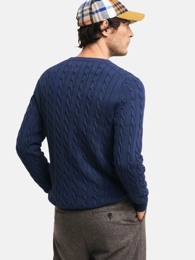 Gant - COTTON CABLE C-NECK 2