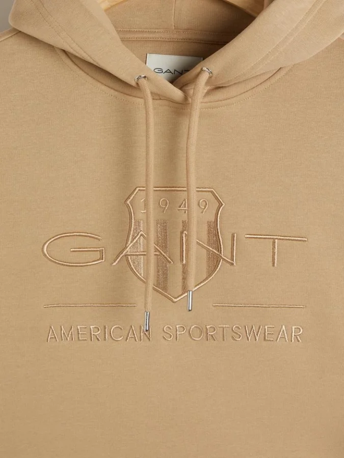Gant - REG TONAL SHIELD HOODIE 2