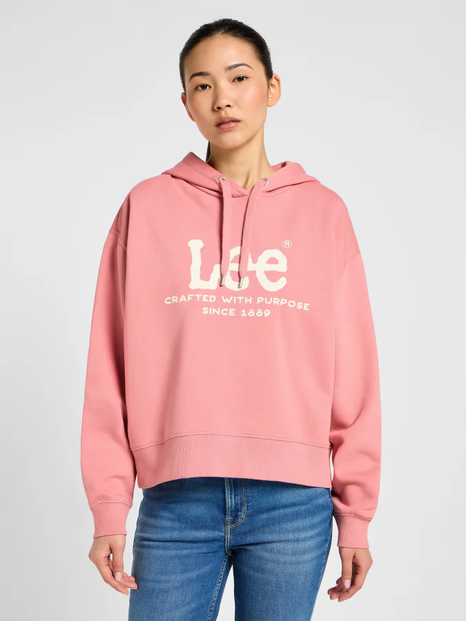 Lee - LOGO HOODIE