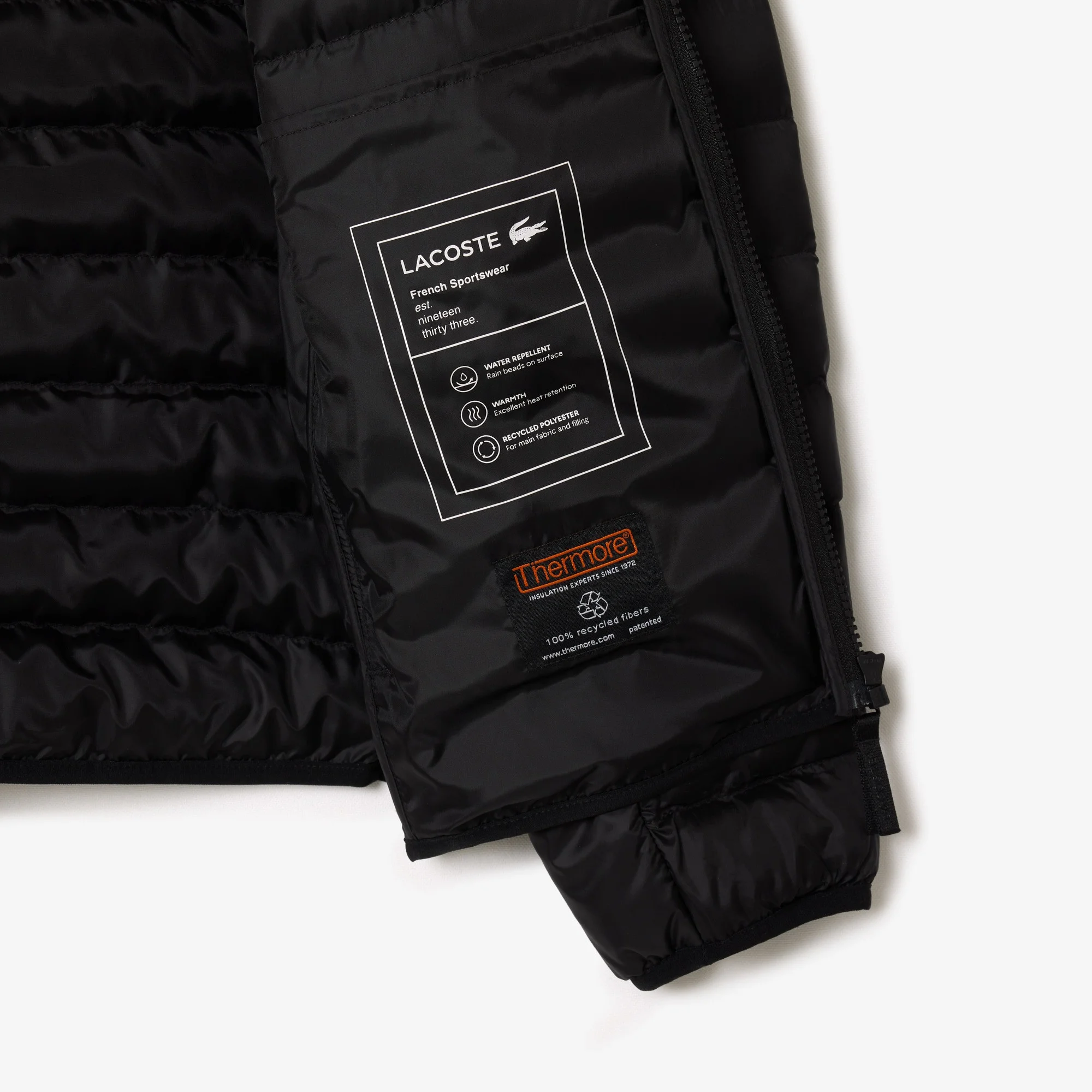 Lacoste - Water-Repellent Quilted... Lacoste - Water-Repellent Quilted...
