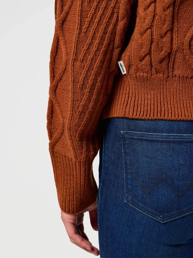 Wrangler - CABLE KNIT SWEATER 2