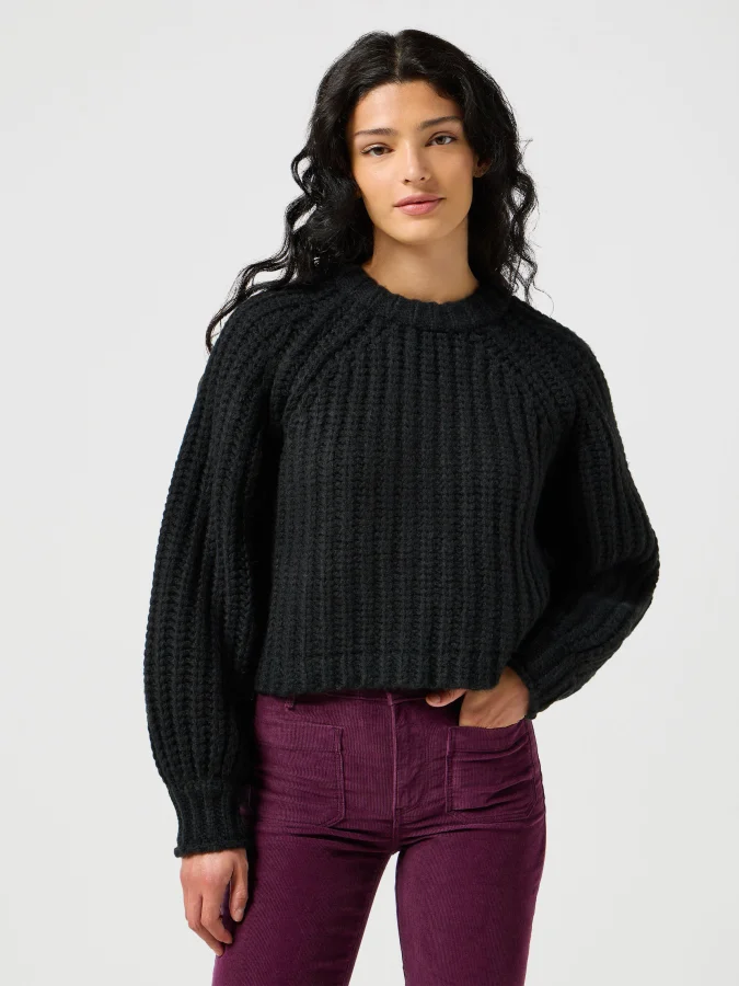 Wrangler - PUFF SLEEVE SWEATER