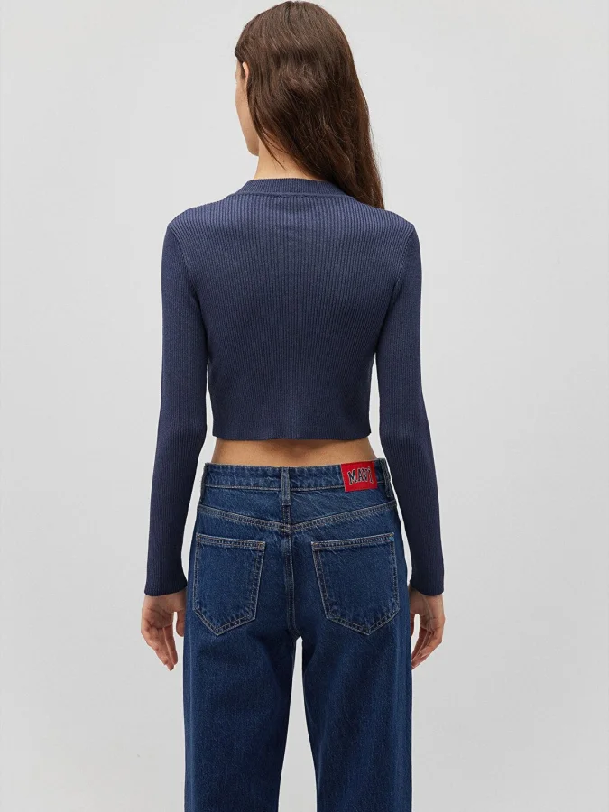 Mavi - CREW NECK CROP SWEATER 2