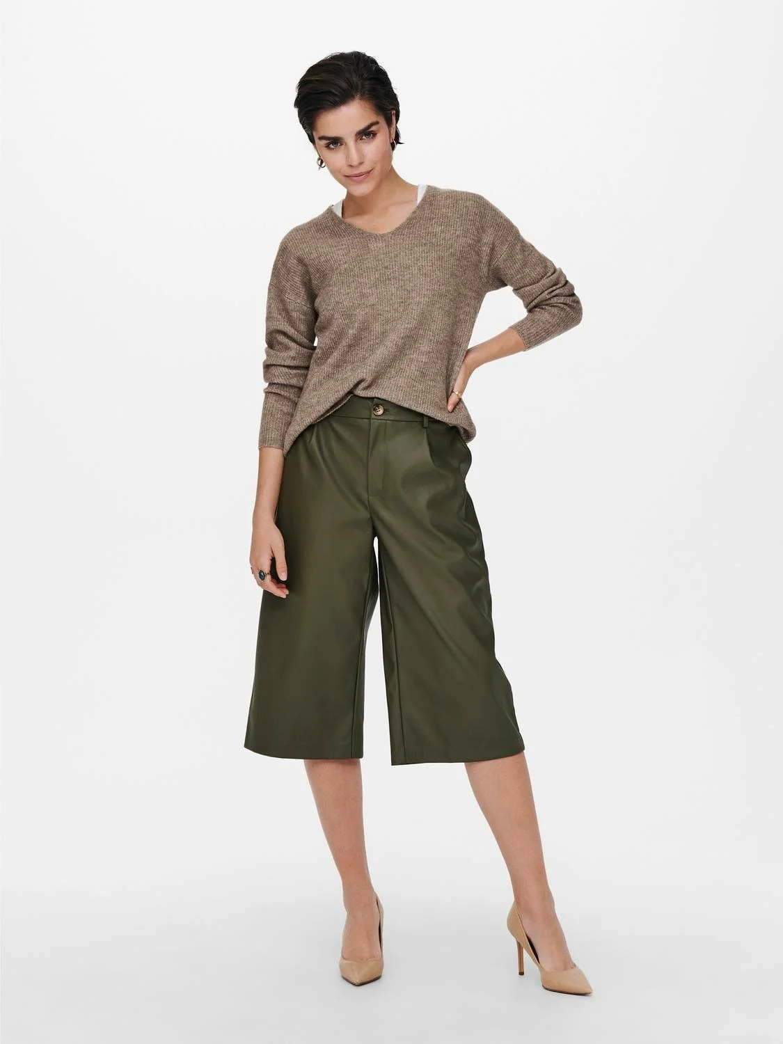 ONLY - ONLCAMILLA V-NECK L/S PULLOVER... ONLY - ONLCAMILLA V-NECK L/S PULLOVER...