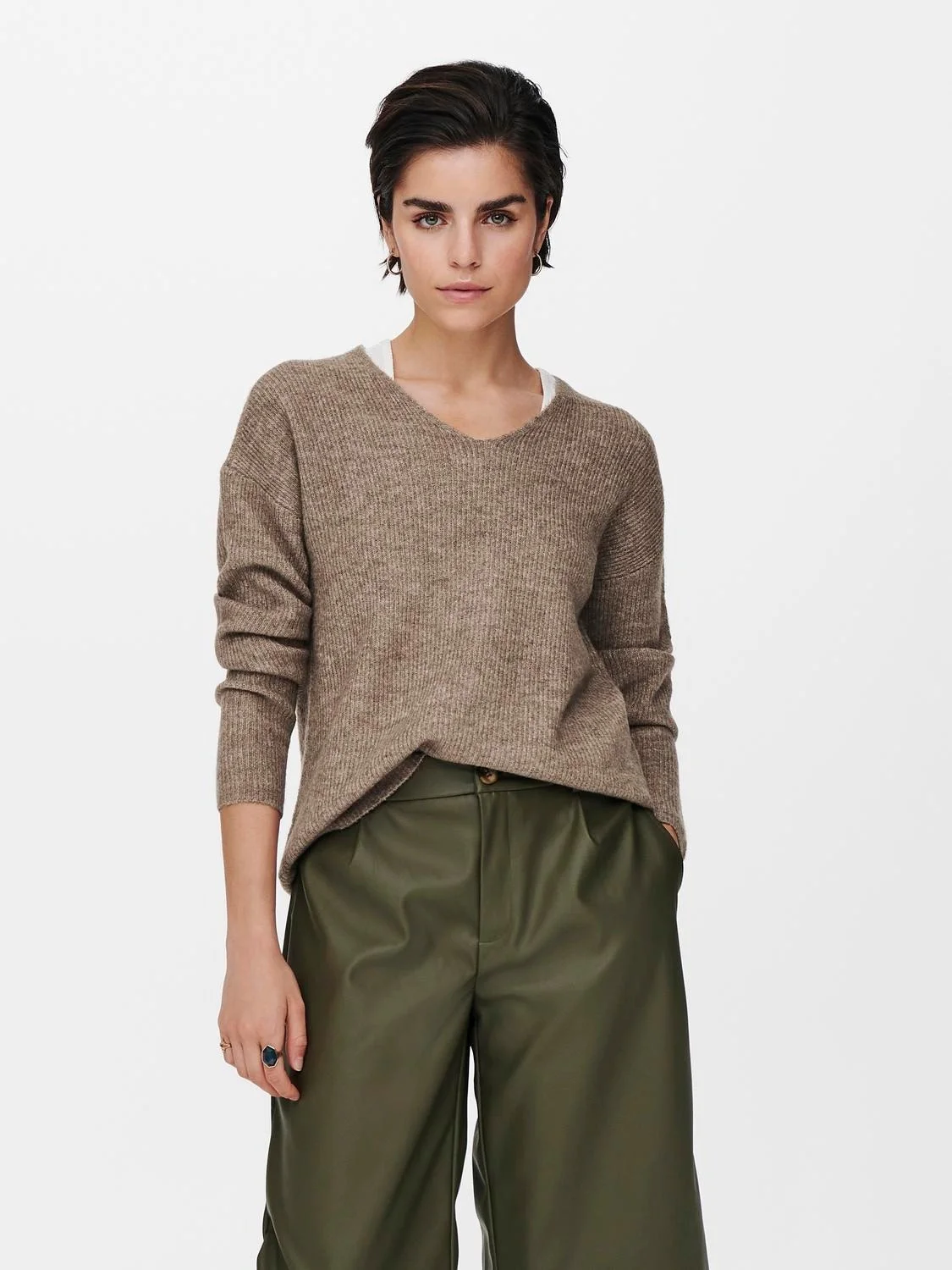 ONLY - ONLCAMILLA V-NECK L/S PULLOVER... ONLY - ONLCAMILLA V-NECK L/S PULLOVER...
