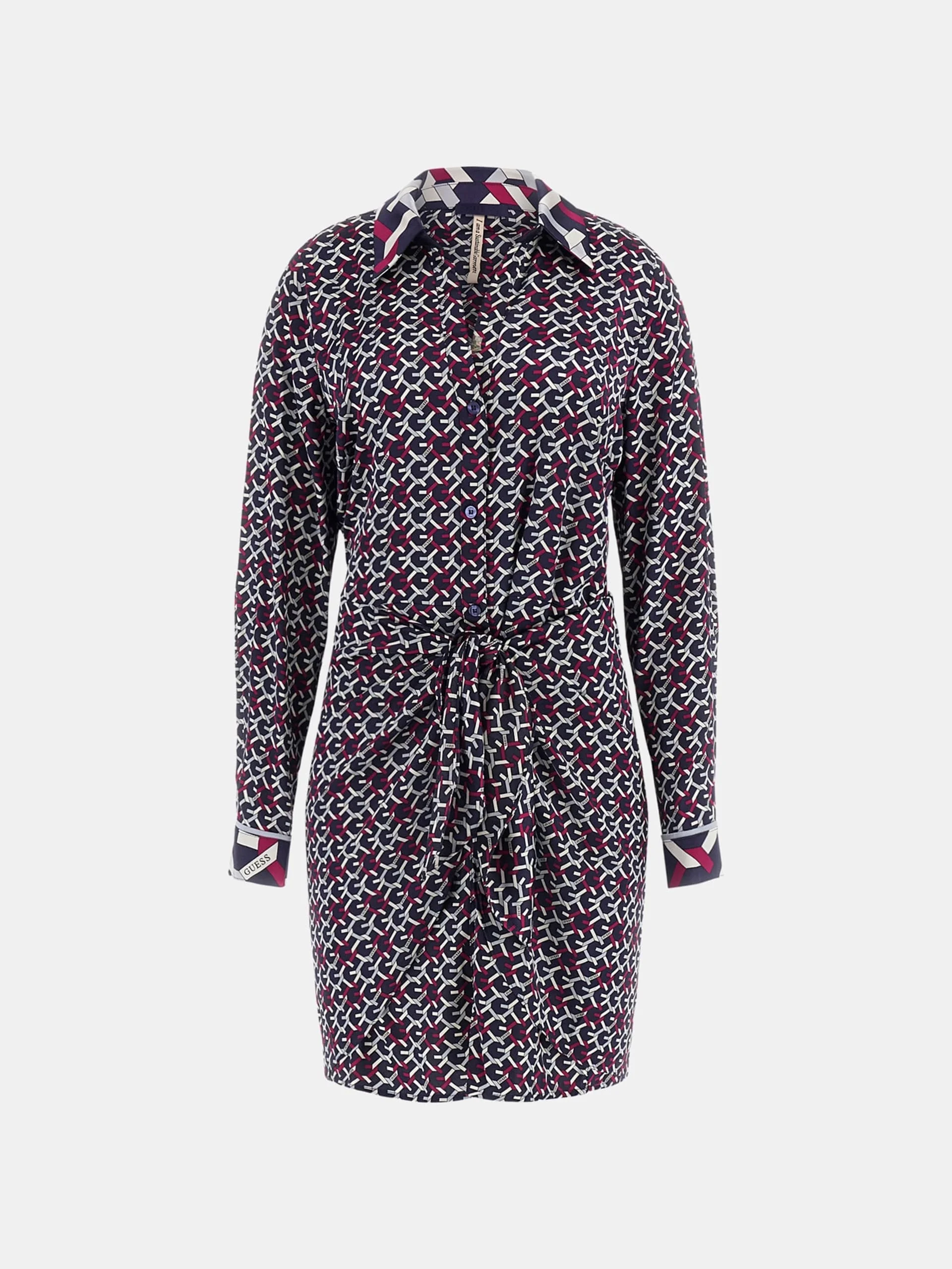 GUESS - NEW LS ALYA PRINTED DRESS GUESS - NEW LS ALYA PRINTED DRESS