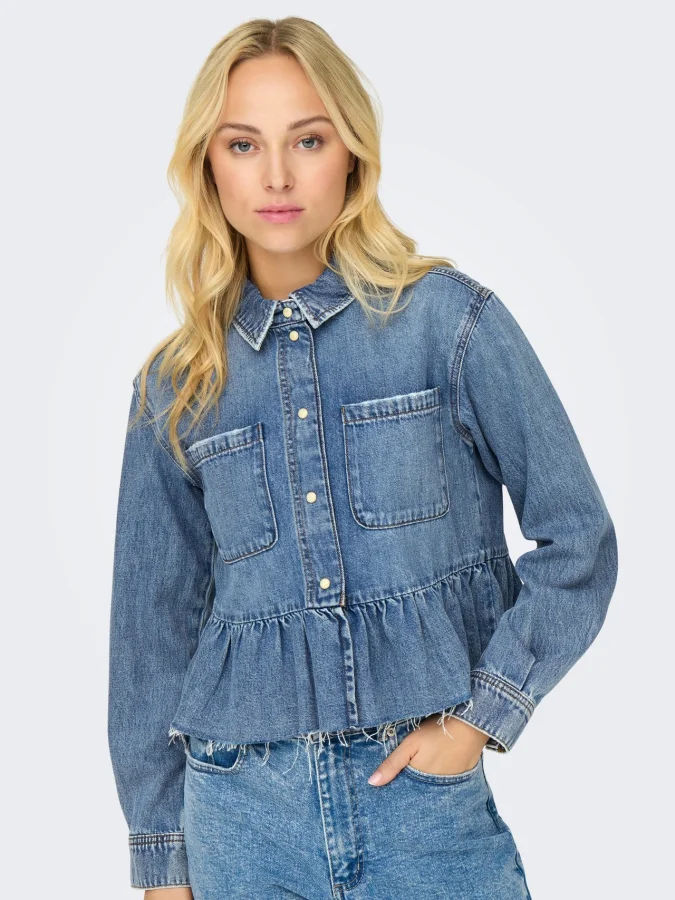 ONLY - ONLELLI LS FRILL DNM...
