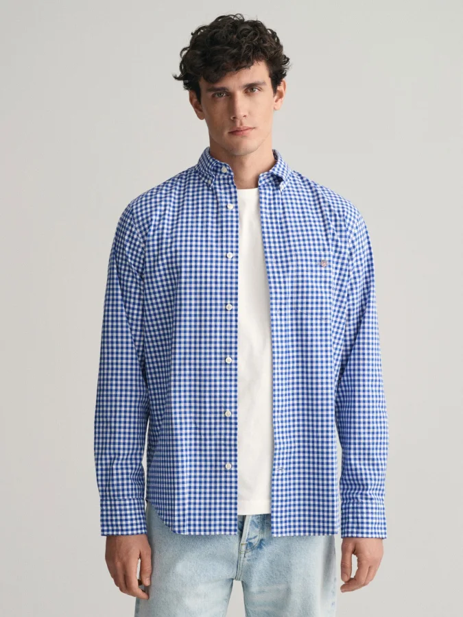 Gant - REG POPLIN GINGHAM...