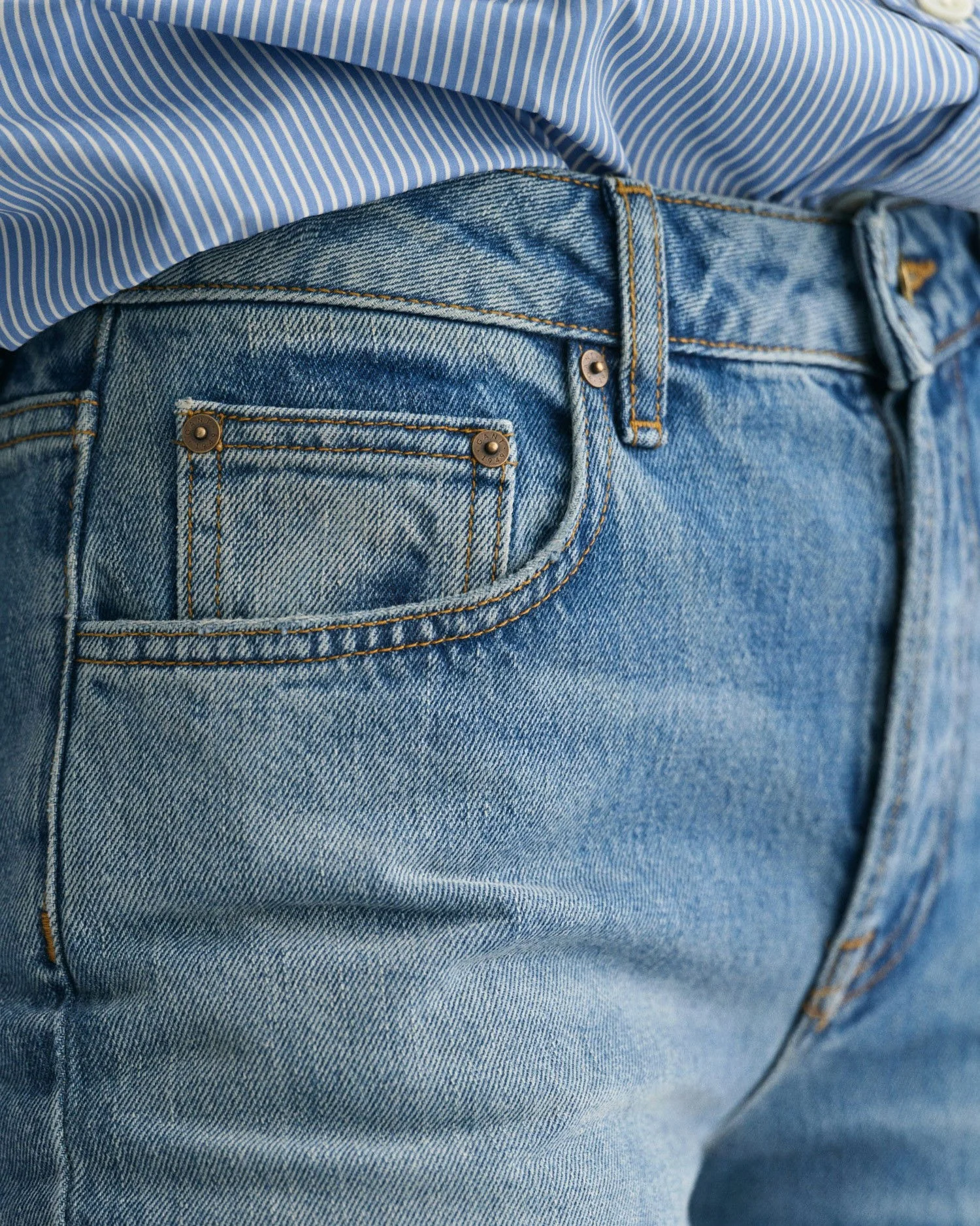 Gant - STRAIGHT RIGID JEANS Gant - STRAIGHT RIGID JEANS