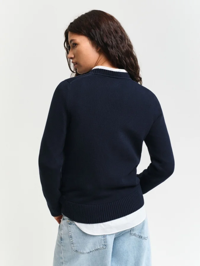 Gant - CLASSIC COTTON C-NECK 2