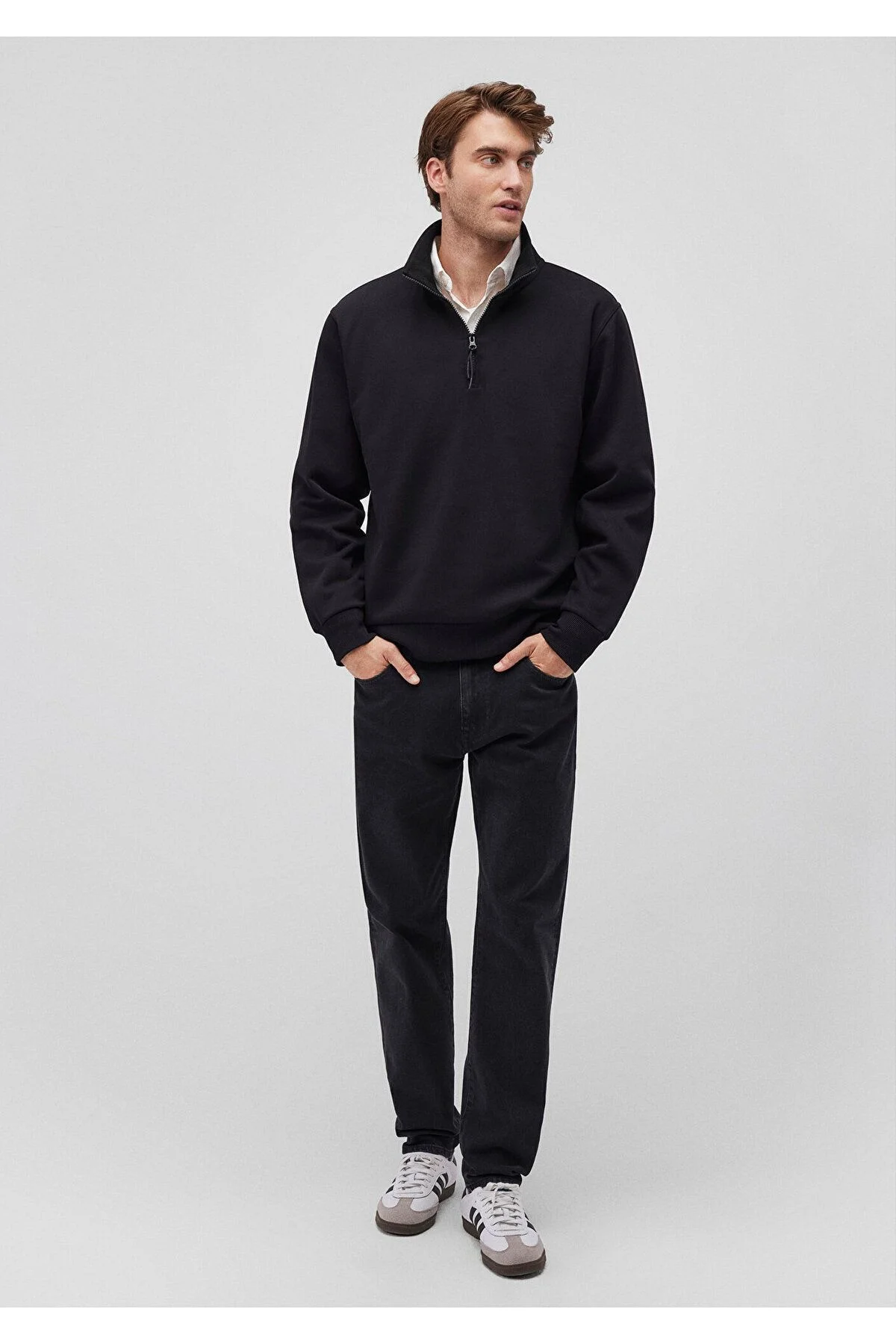 Mavi - HALF ZIP SWEATSHIRT Mavi - HALF ZIP SWEATSHIRT