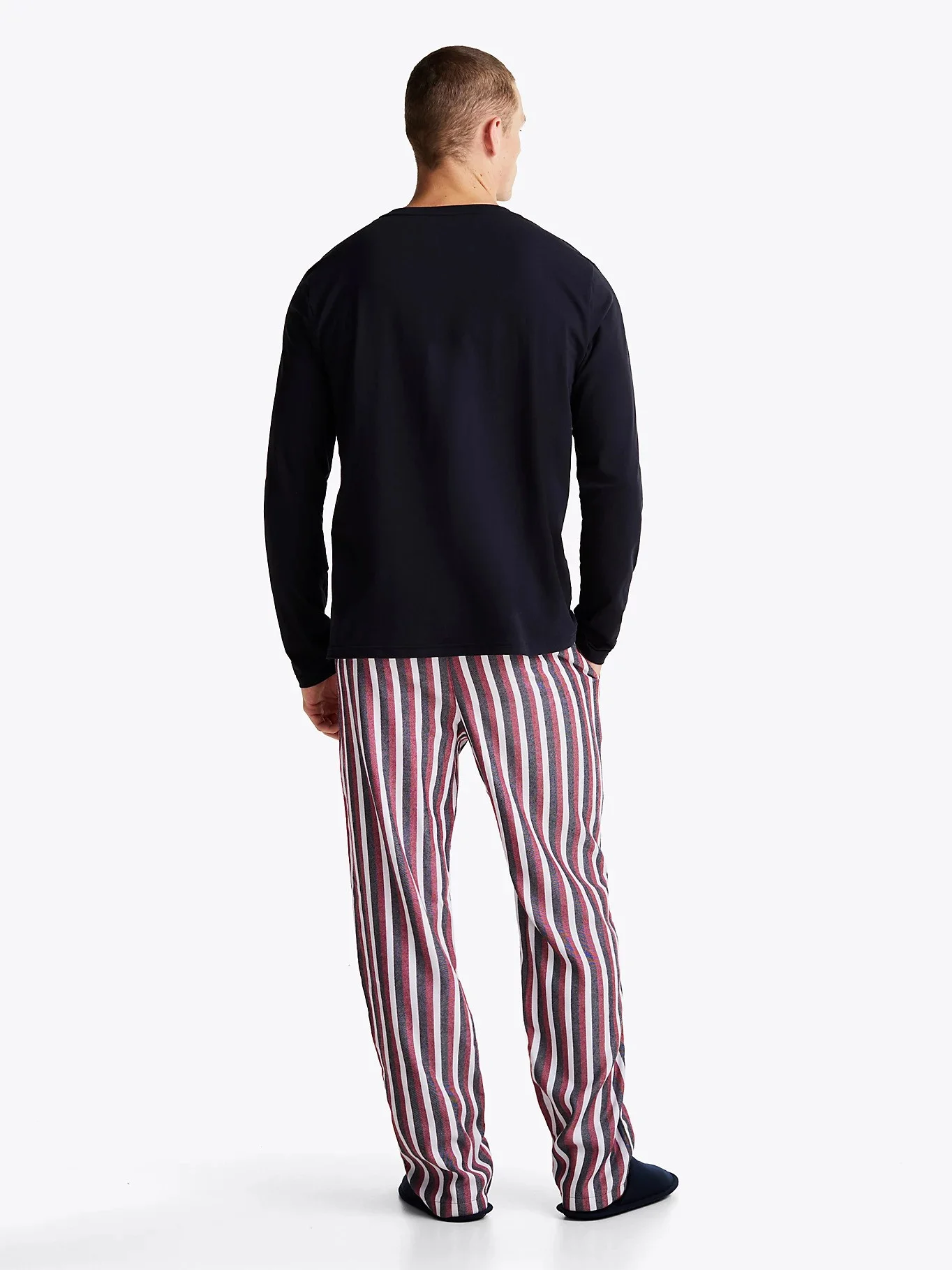 Tommy Hilfiger - LS PANT SLIPPERS SET... Tommy Hilfiger - LS PANT SLIPPERS SET...