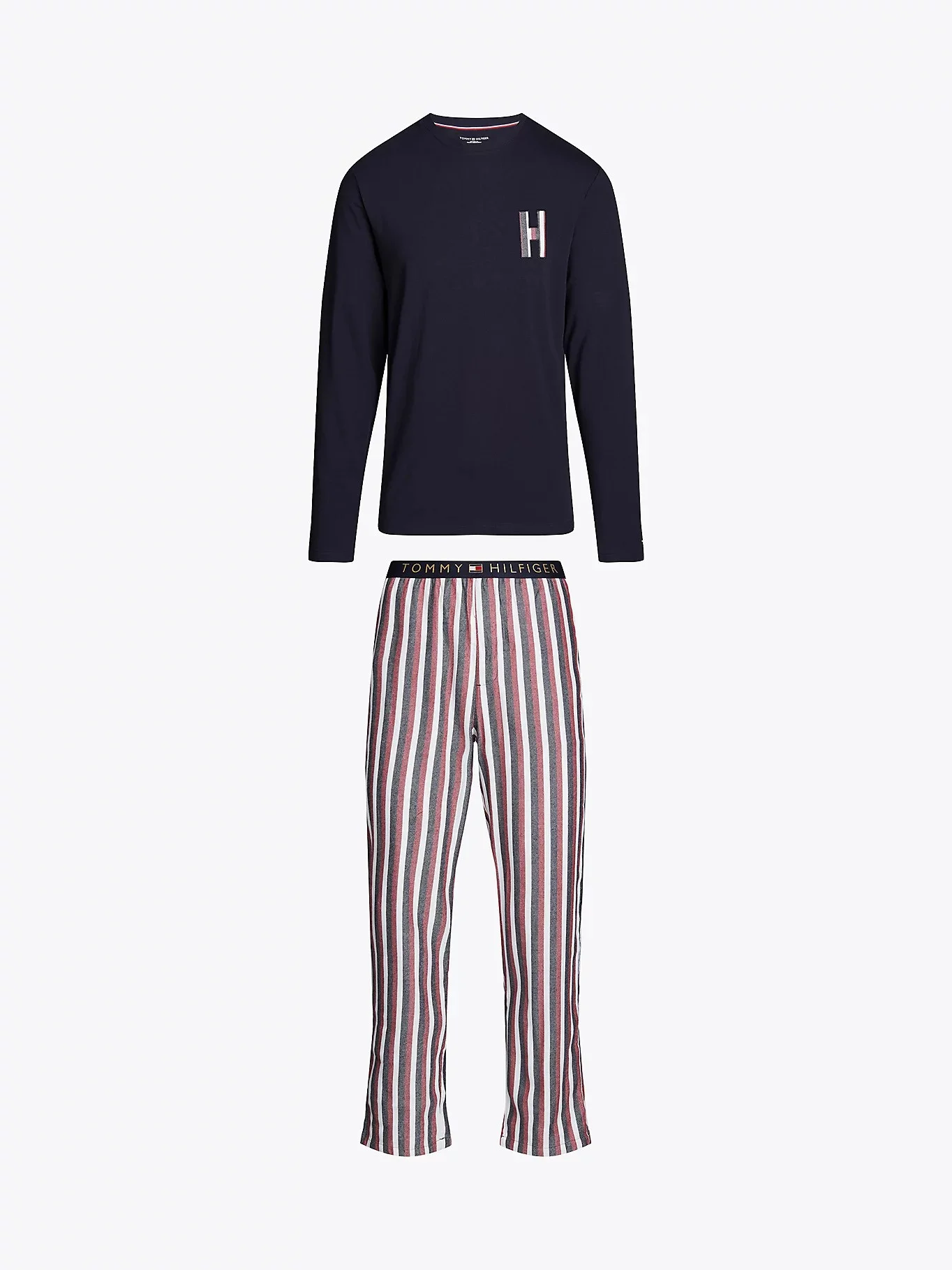 Tommy Hilfiger - LS PANT SLIPPERS SET... Tommy Hilfiger - LS PANT SLIPPERS SET...