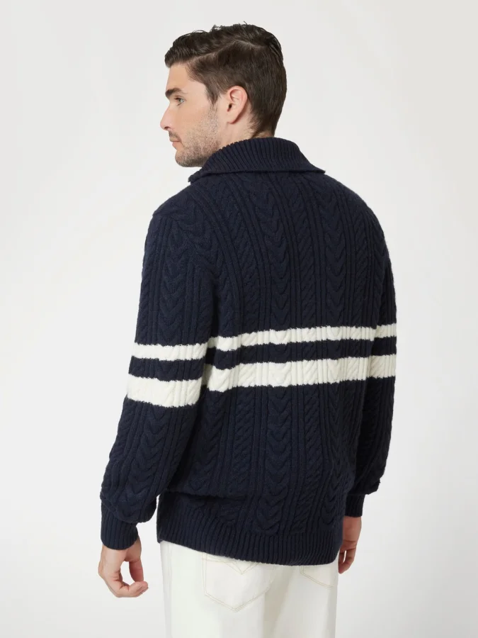 GUESS - ELRIC HALF ZIP TN SWTR 2