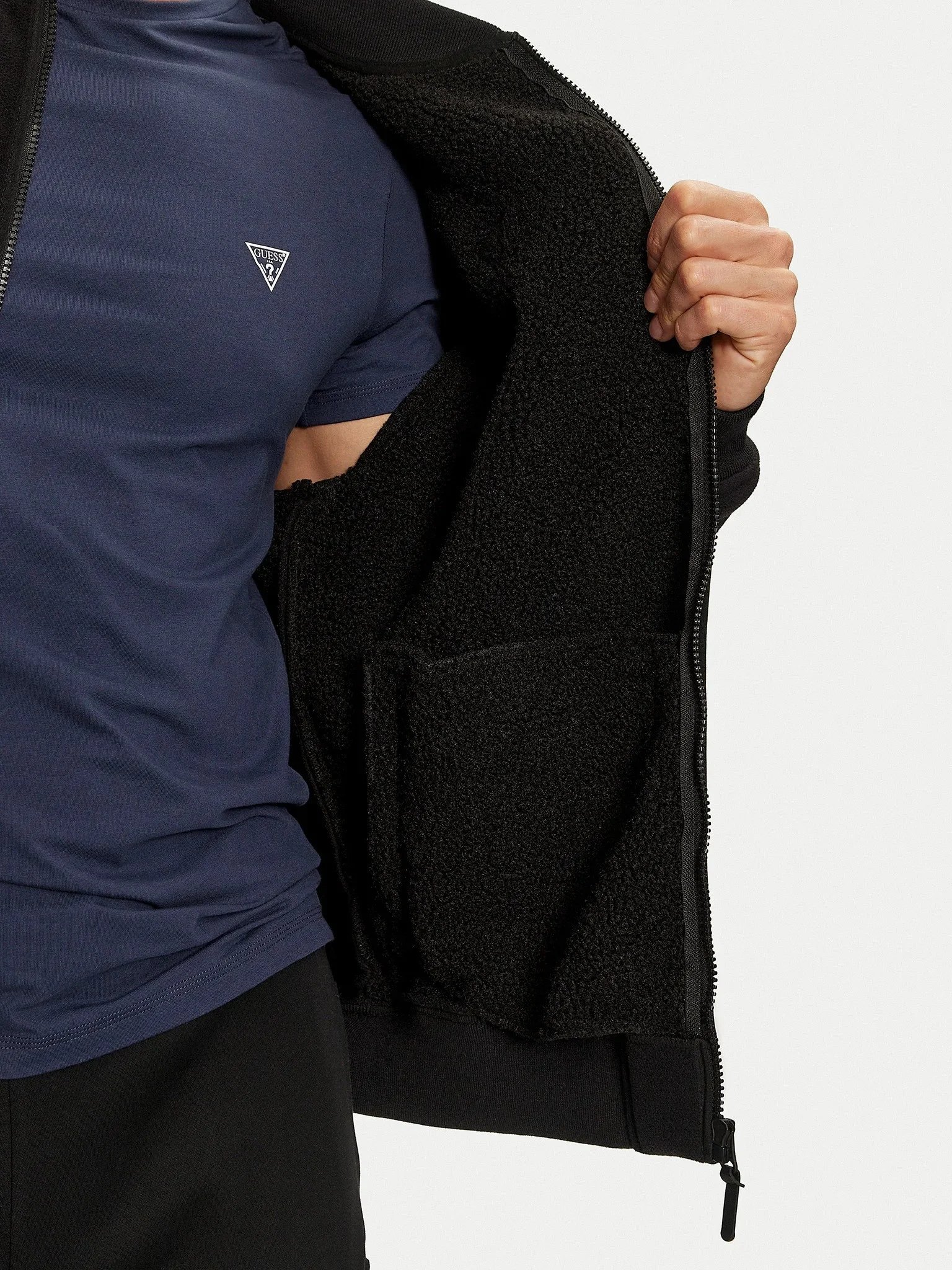 GUESS - KEID SHERPA JACKET GUESS - KEID SHERPA JACKET