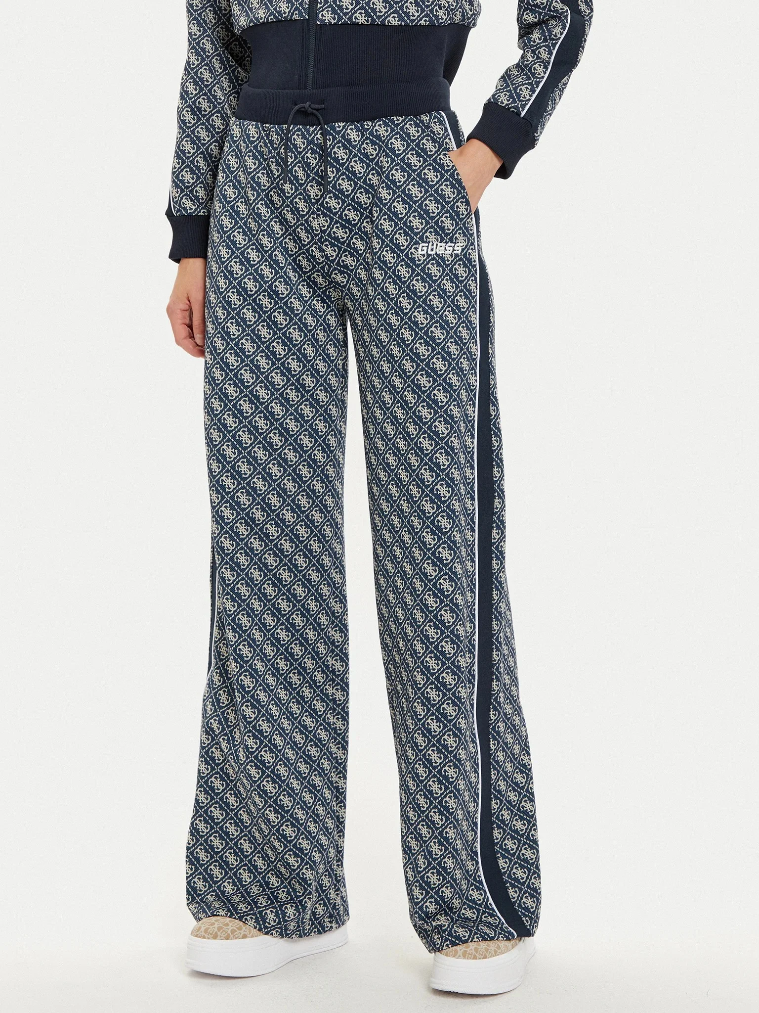 GUESS - SARAH 4G LOGO STRAIGHT LONG PA GUESS - SARAH 4G LOGO STRAIGHT LONG PA