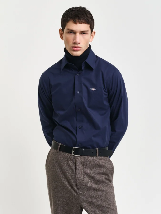 Gant - SLIM POPLIN STRETCH...