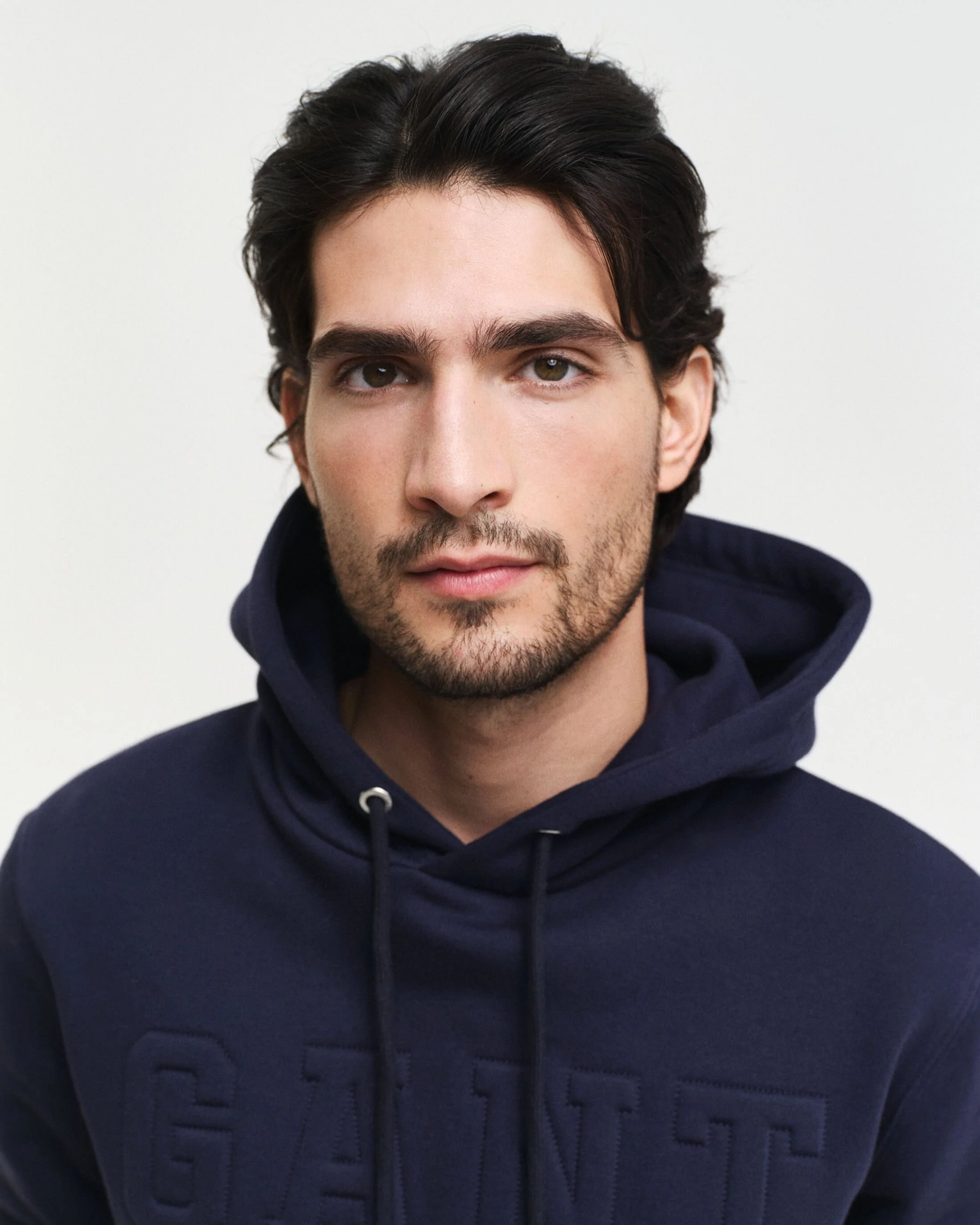Gant - EMBOSSED SWEAT HOODIE Gant - EMBOSSED SWEAT HOODIE