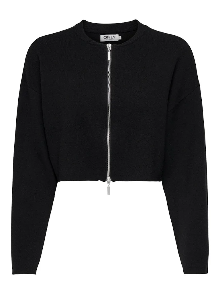 ONLY - ONLANNY LS CROPPED ZIP... ONLY - ONLANNY LS CROPPED ZIP...