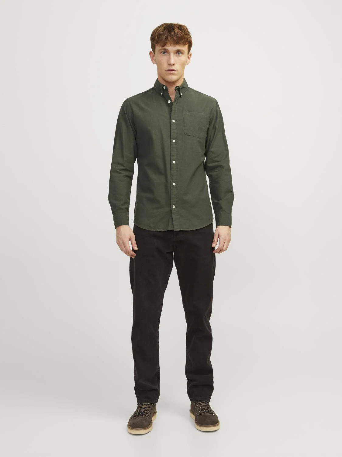 Jack & Jones - JJEOXFORD SHIRT LS NOOS Jack & Jones - JJEOXFORD SHIRT LS NOOS