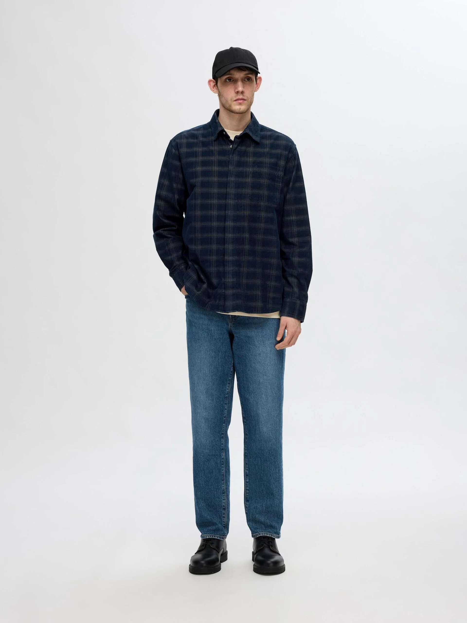 SELECTED MEN - SLHRELAX-CORD CHECK... SELECTED MEN - SLHRELAX-CORD CHECK...