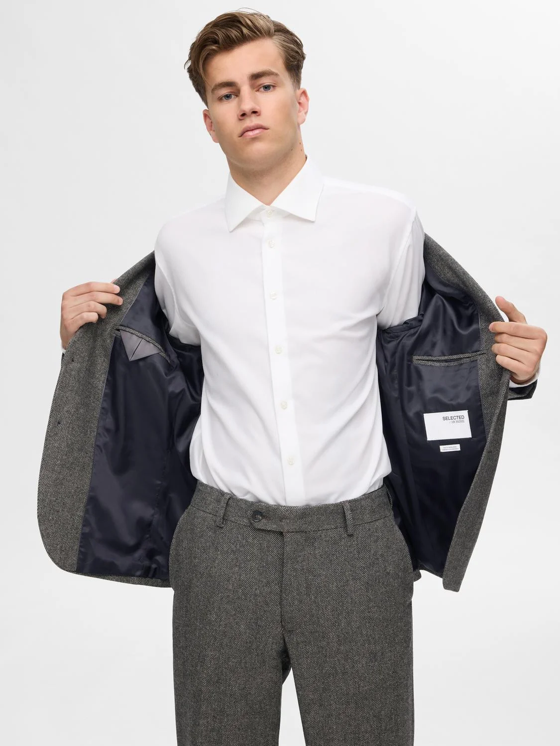 SELECTED MEN - SLHSLIM-REED WOOL BLZ... SELECTED MEN - SLHSLIM-REED WOOL BLZ...