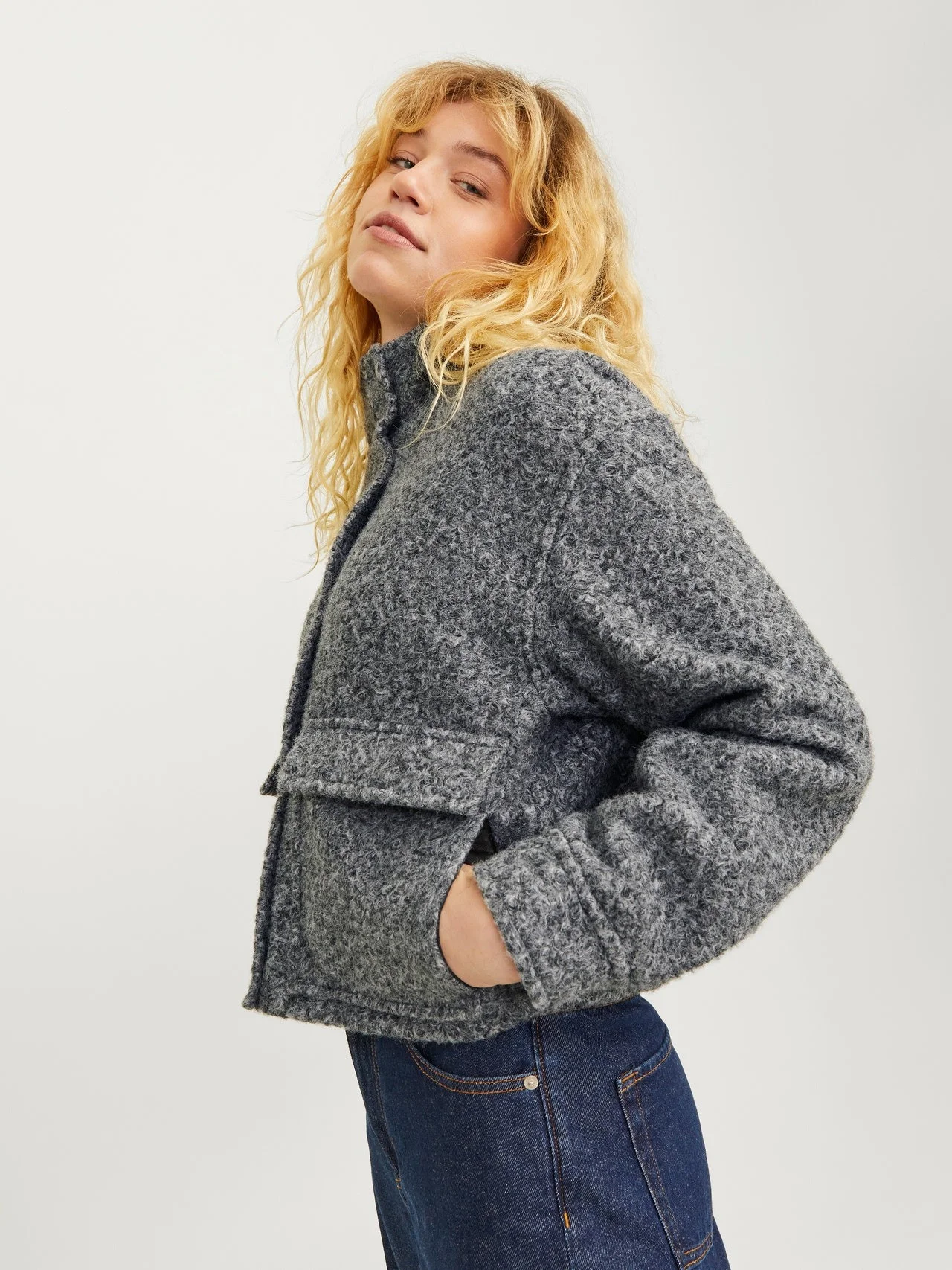JJXX - JXASTRID CURLY JACKET OTW JJXX - JXASTRID CURLY JACKET OTW