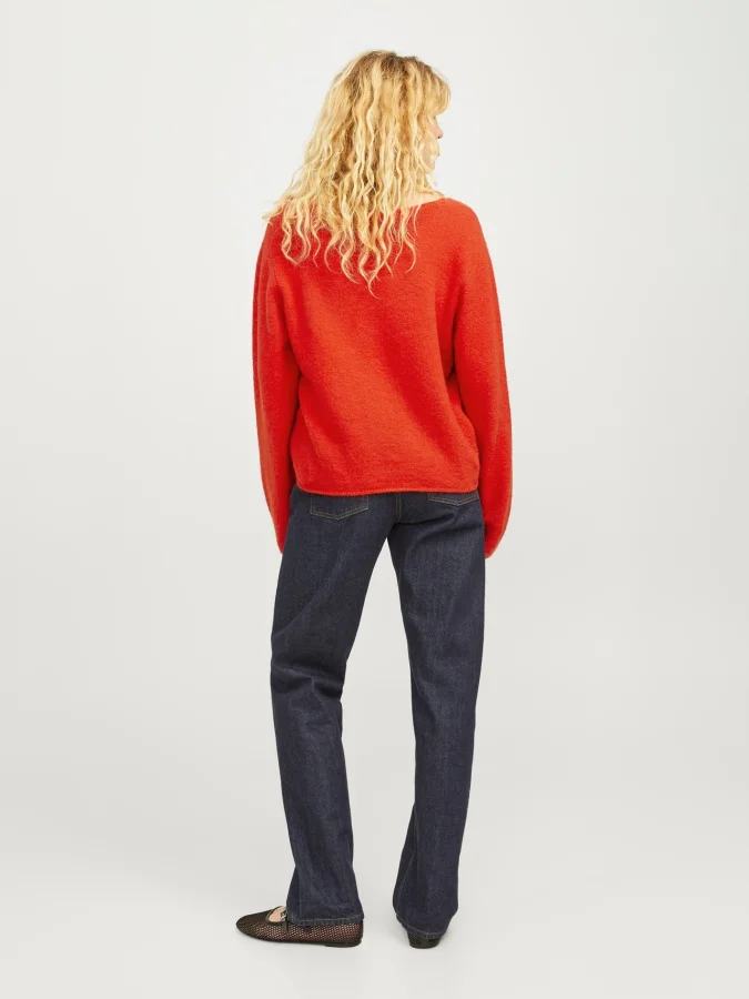 JJXX - JXEVI V-NECK KNIT SN 2