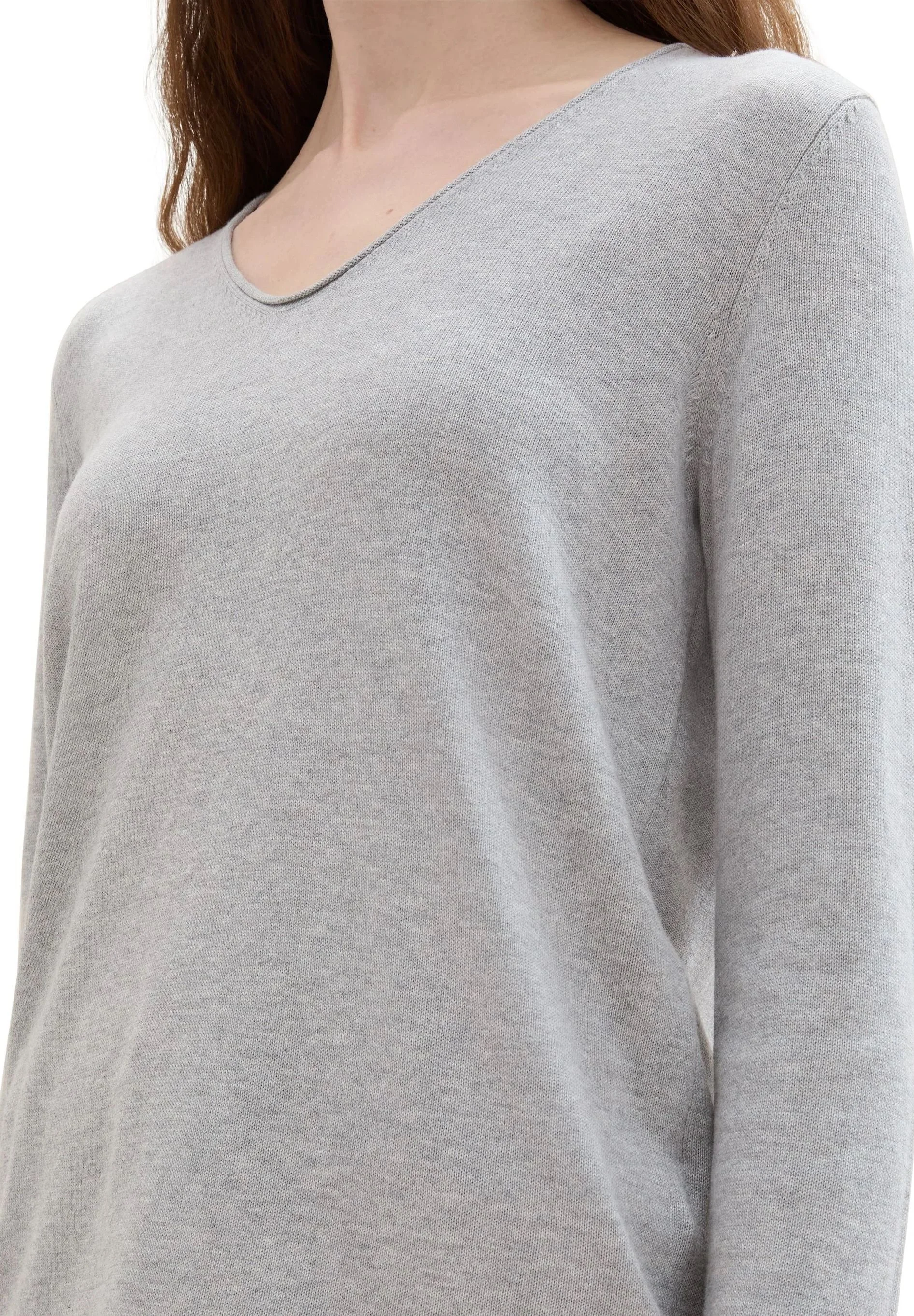 TOM TAILOR - Sweater Basic V-neck TOM TAILOR - Sweater Basic V-neck