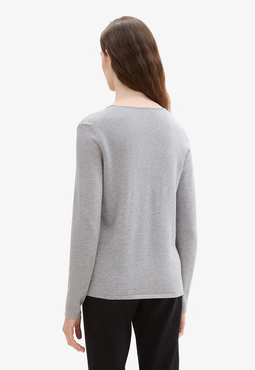 TOM TAILOR - Sweater Basic V-neck TOM TAILOR - Sweater Basic V-neck
