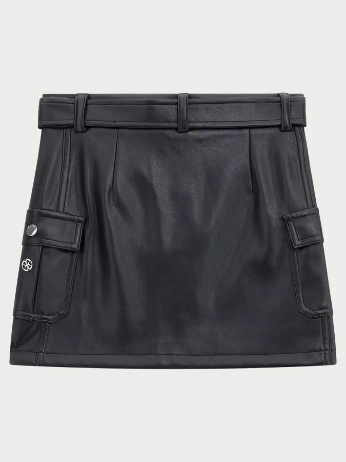 GUESS - PU LEATHER MINI SKIRT 2