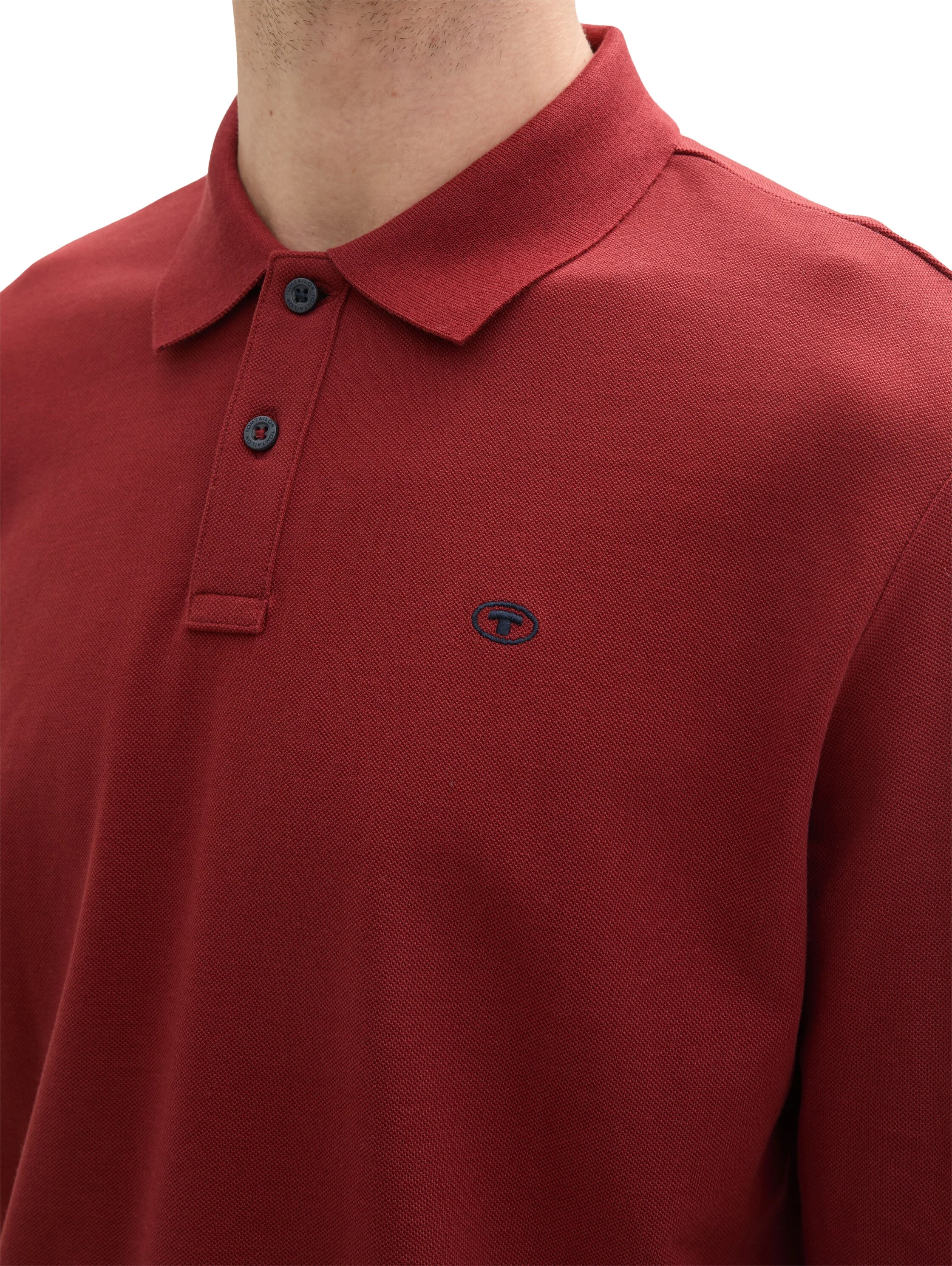 TOM TAILOR - Basic Polo With Contrast TOM TAILOR - Basic Polo With Contrast
