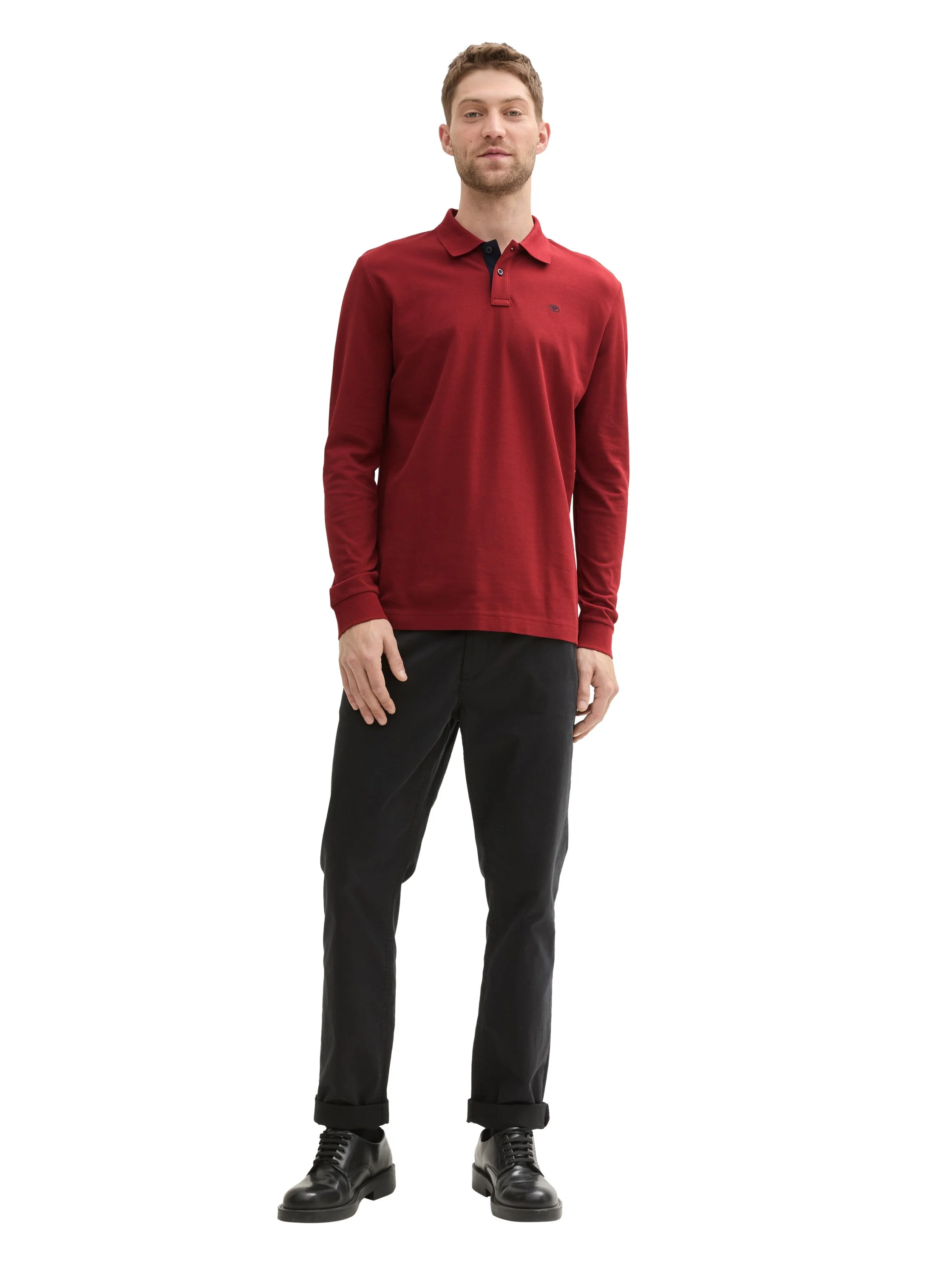 TOM TAILOR - Basic Polo With Contrast TOM TAILOR - Basic Polo With Contrast
