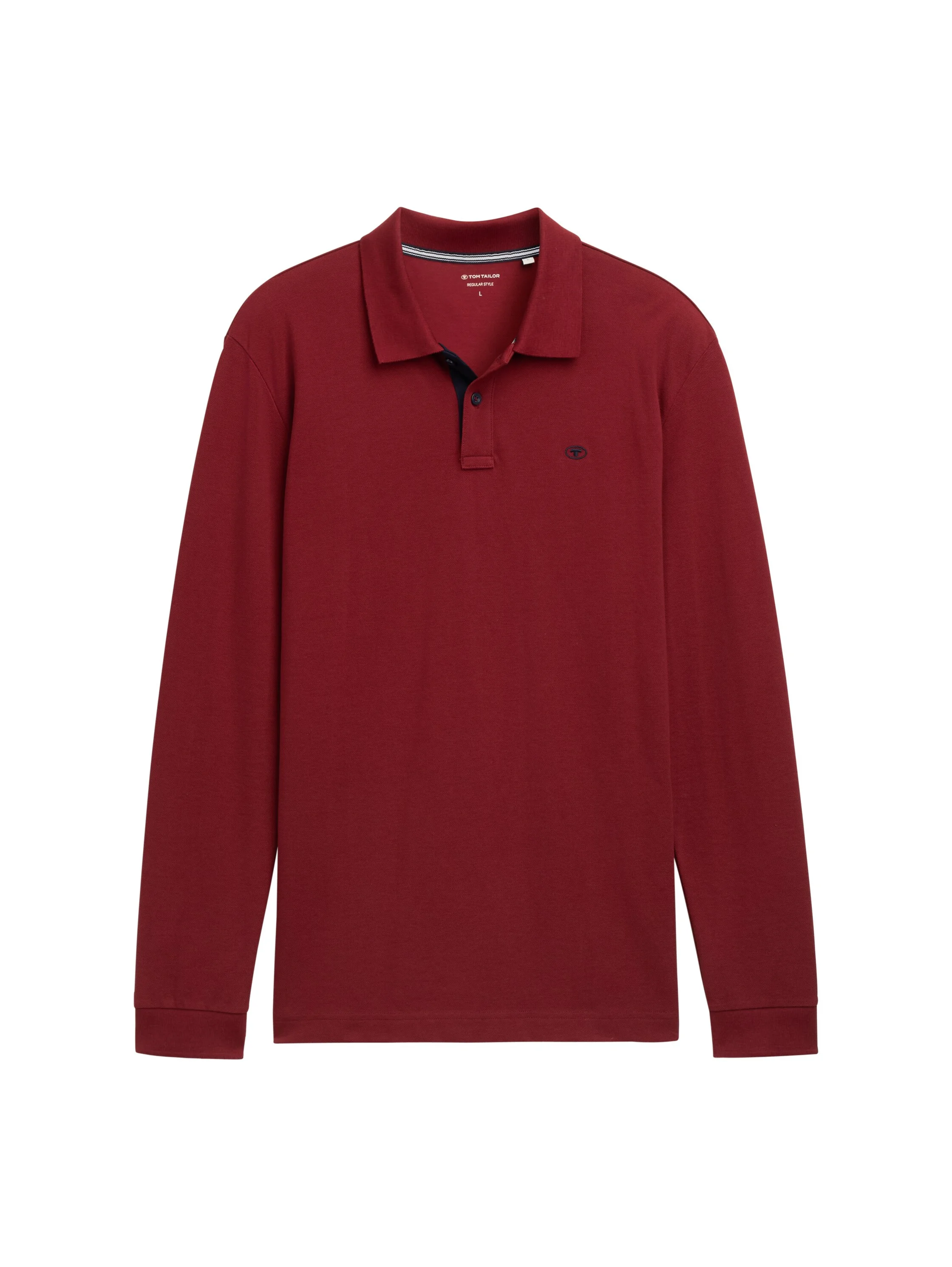 TOM TAILOR - Basic Polo With Contrast TOM TAILOR - Basic Polo With Contrast