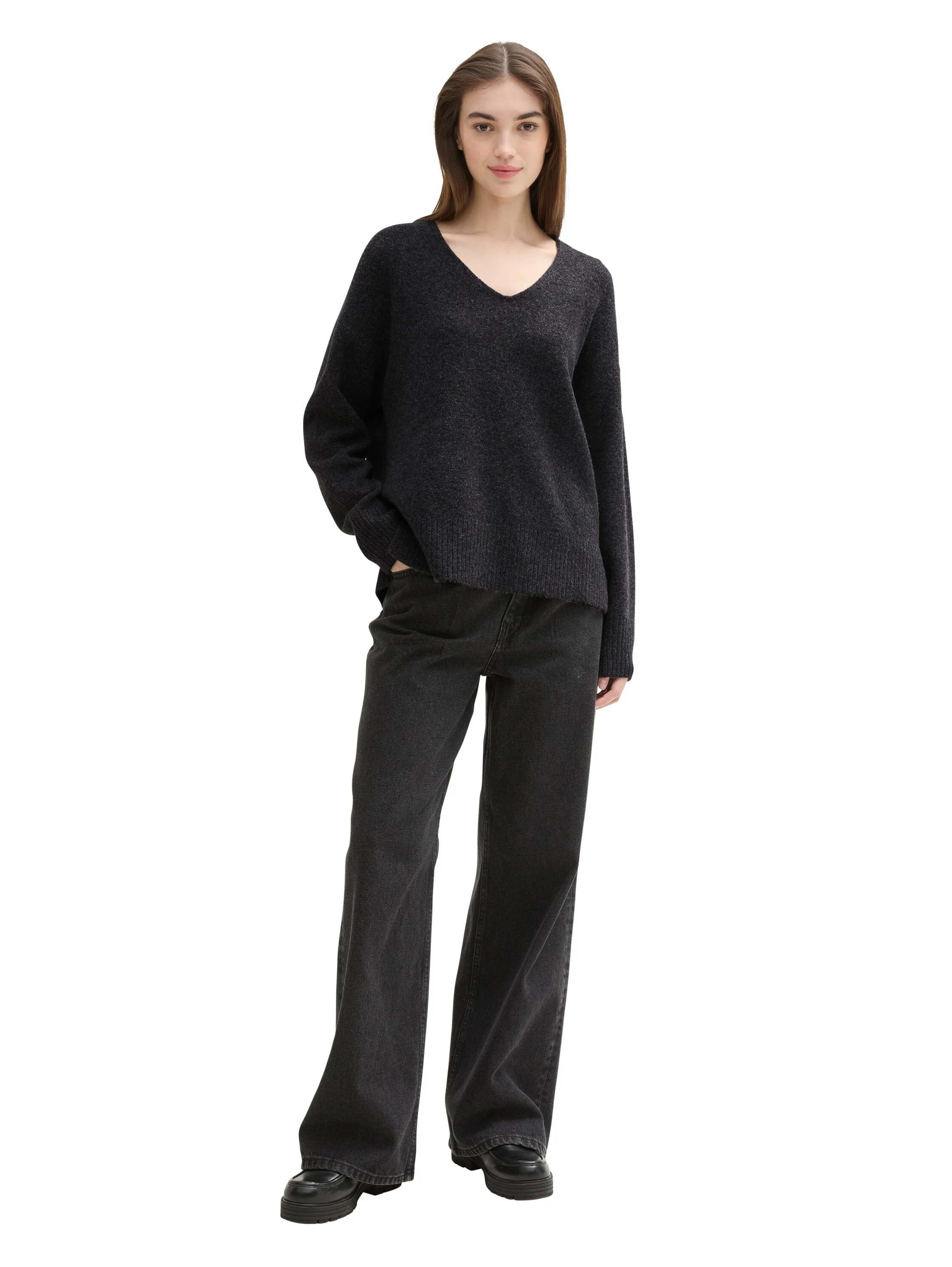 TOM TAILOR - Cozy V-neck Pullover TOM TAILOR - Cozy V-neck Pullover