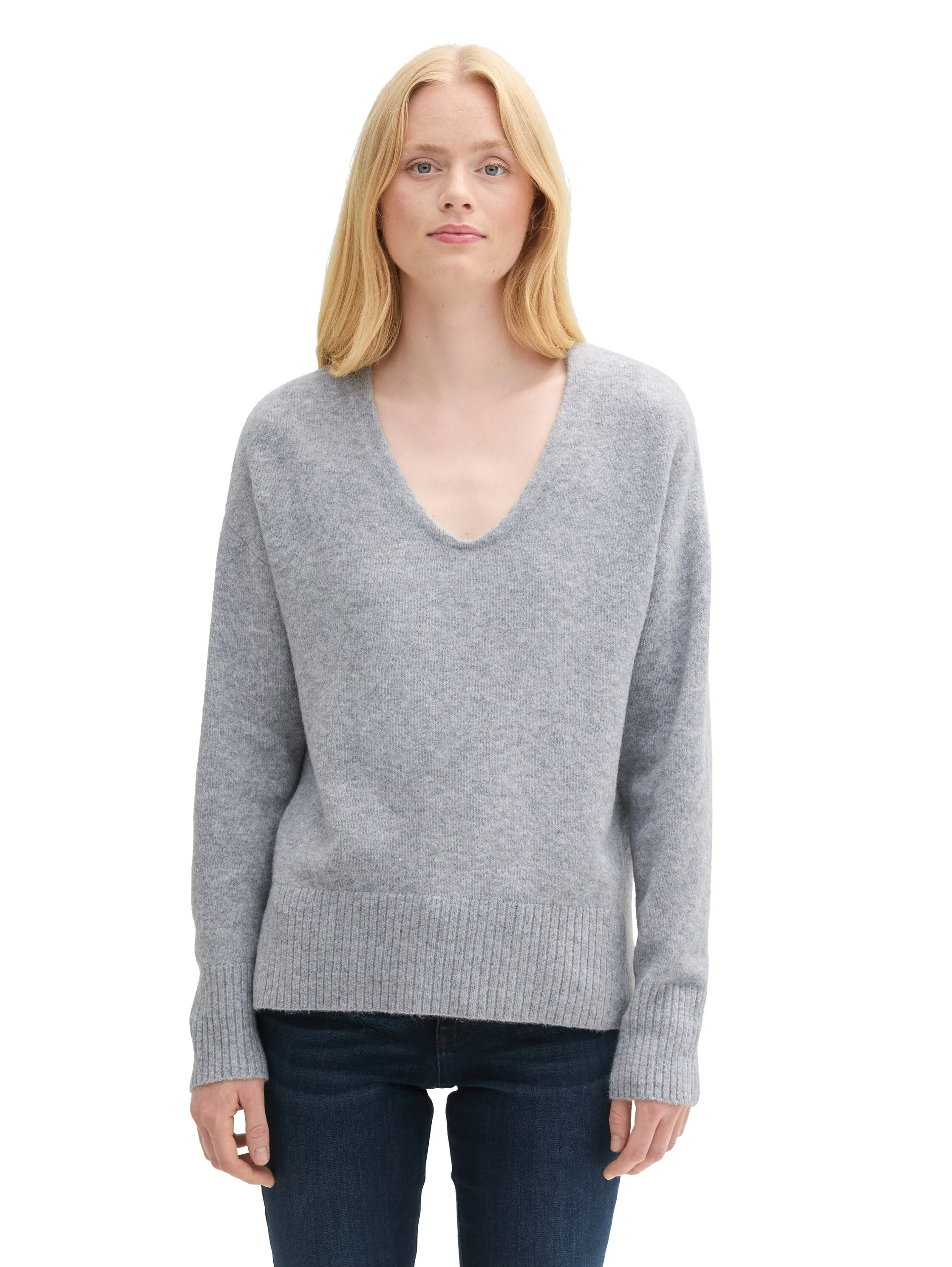 TOM TAILOR - Cozy V-neck Pullover TOM TAILOR - Cozy V-neck Pullover