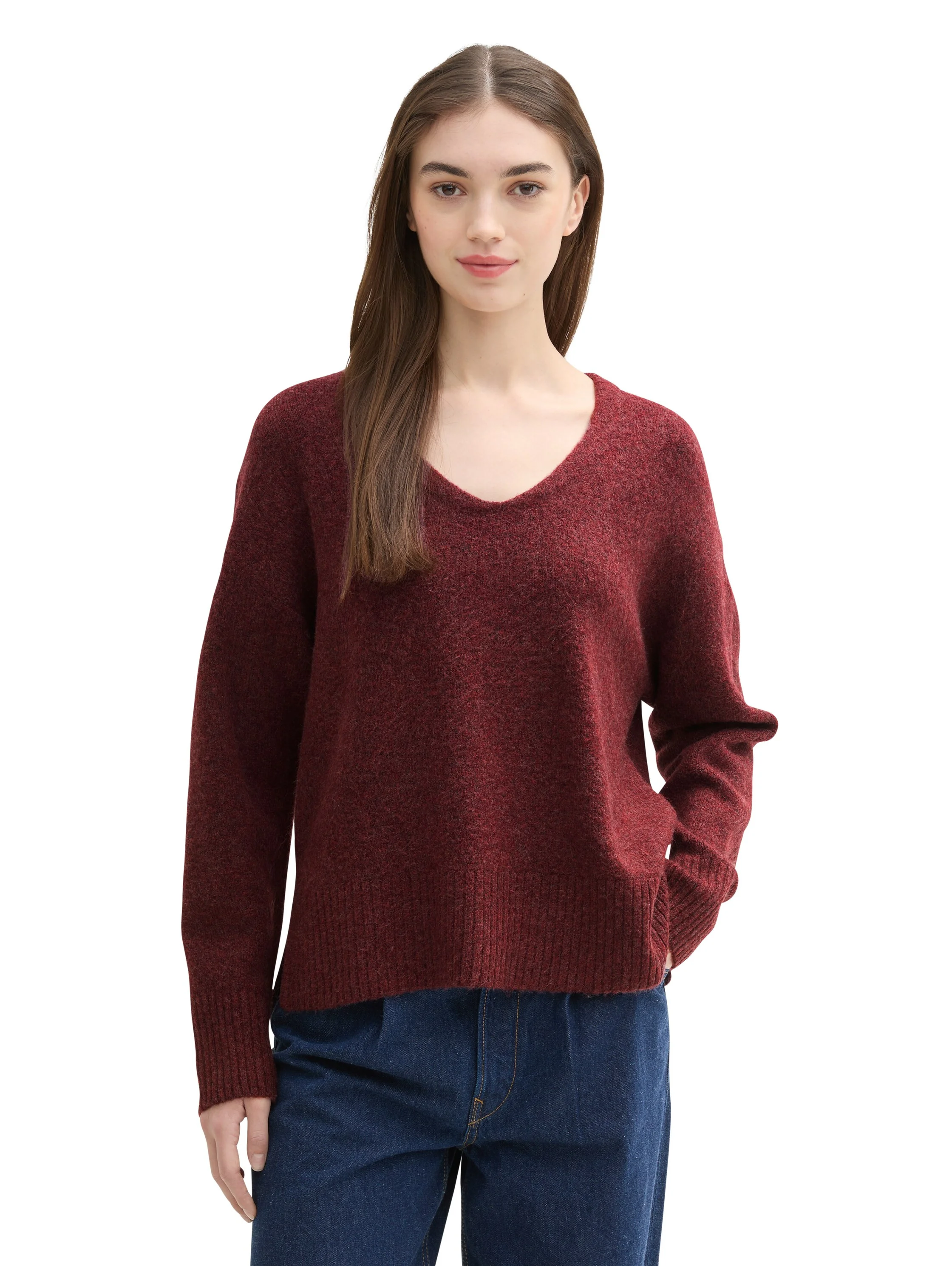 TOM TAILOR - Cozy V-neck Pullover TOM TAILOR - Cozy V-neck Pullover