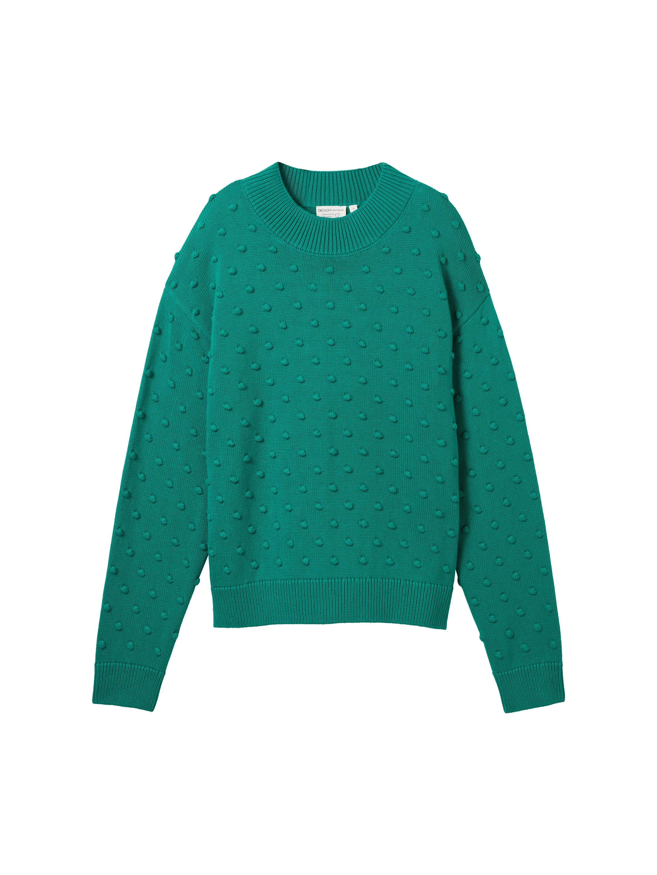 TOM TAILOR - Dot Structured Pullover TOM TAILOR - Dot Structured Pullover