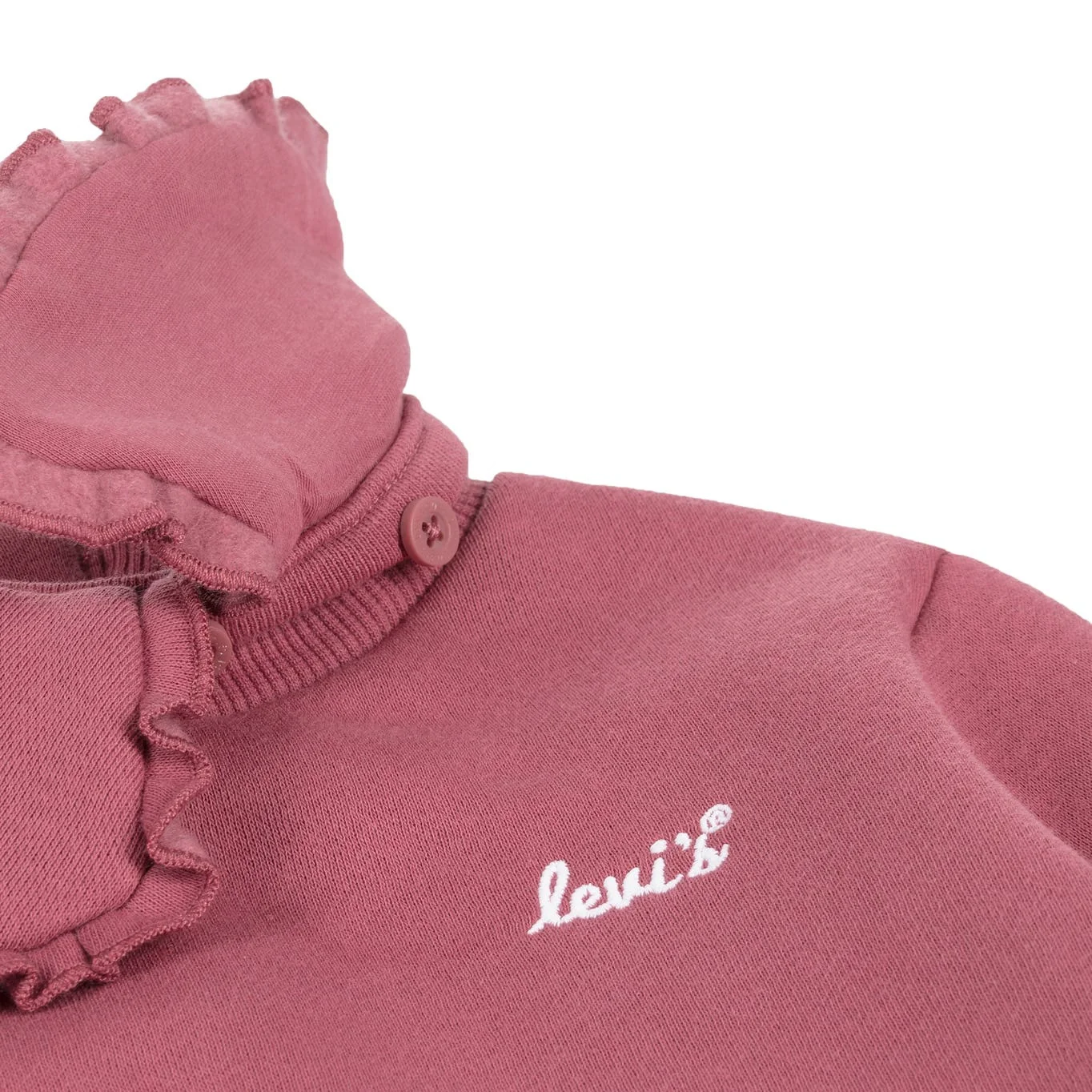 Levis® - LVG RUFFLE COLLARED CREW Levis® - LVG RUFFLE COLLARED CREW