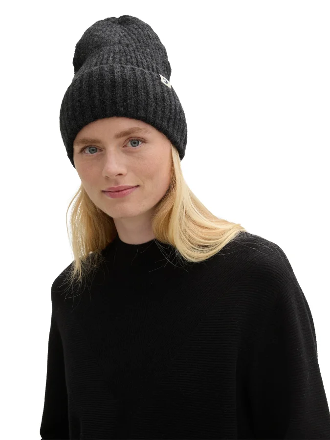 TOM TAILOR - Ribbed Beanie 2