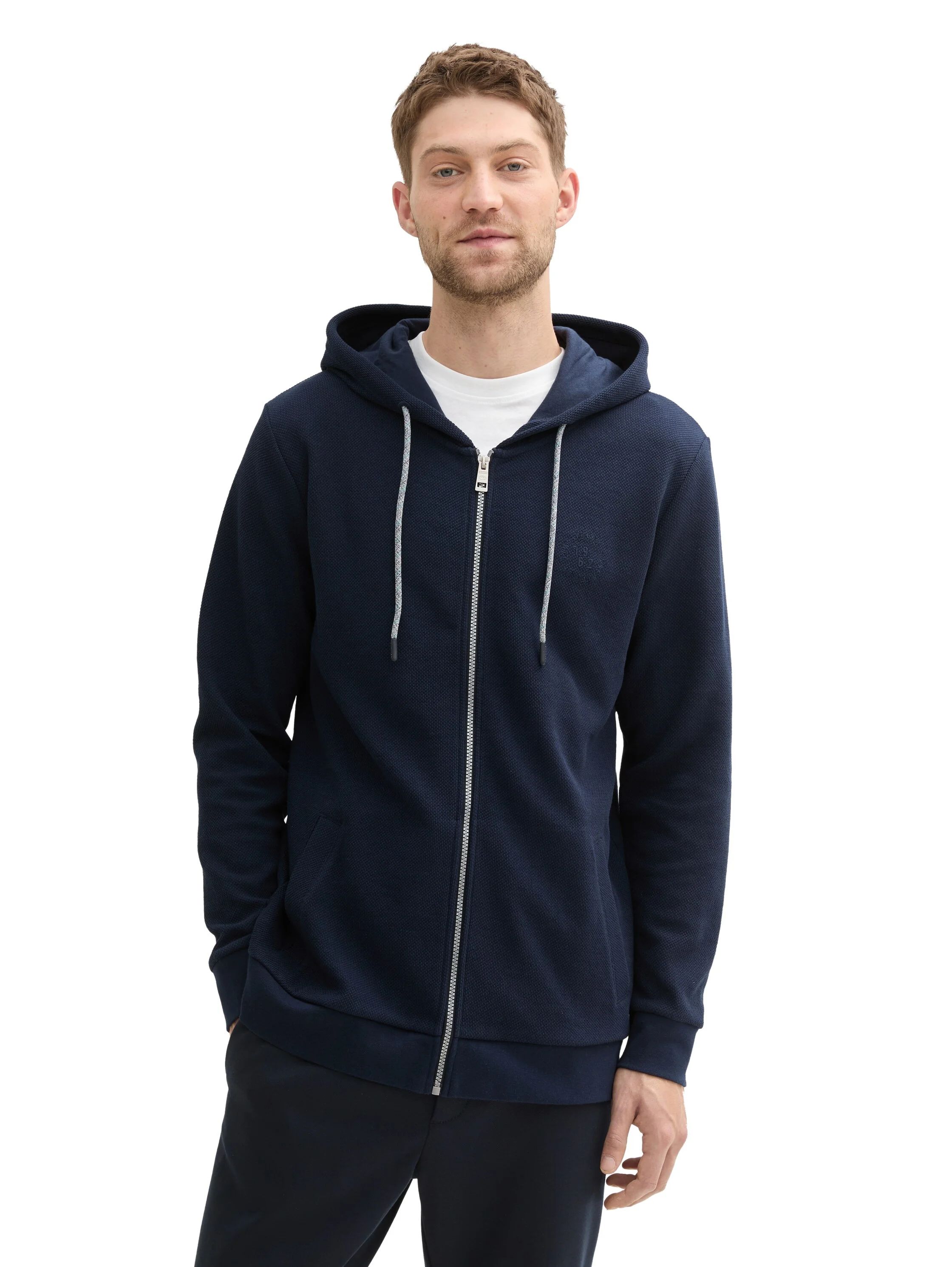TOM TAILOR - Structured Jacket With Hood TOM TAILOR - Structured Jacket With Hood