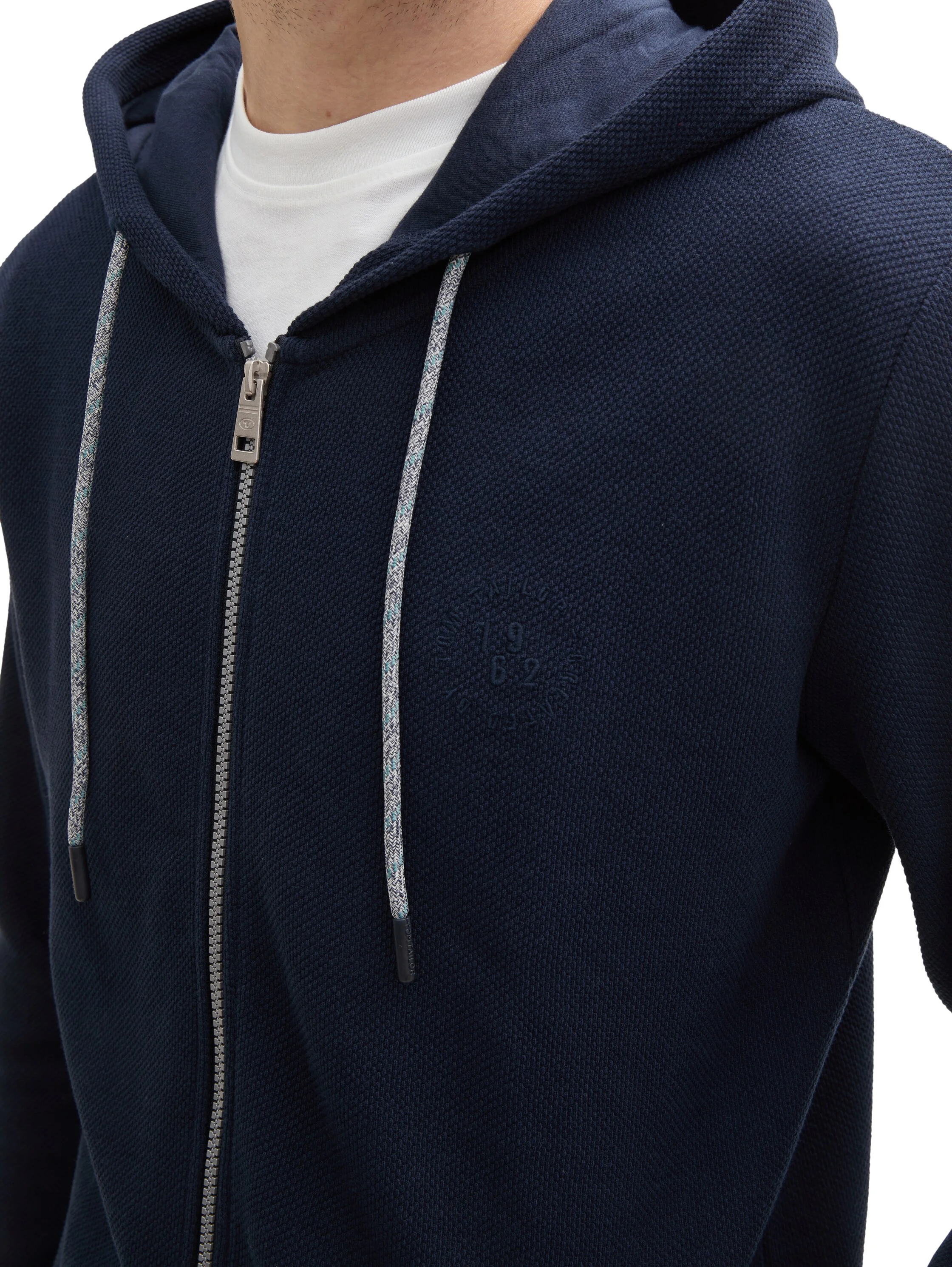 TOM TAILOR - Structured Jacket With Hood TOM TAILOR - Structured Jacket With Hood