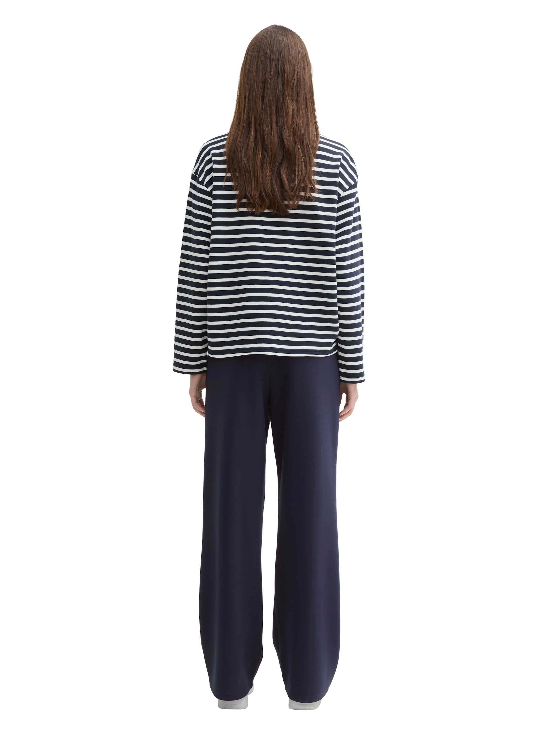 TOM TAILOR - Straight Scuba Pants TOM TAILOR - Straight Scuba Pants