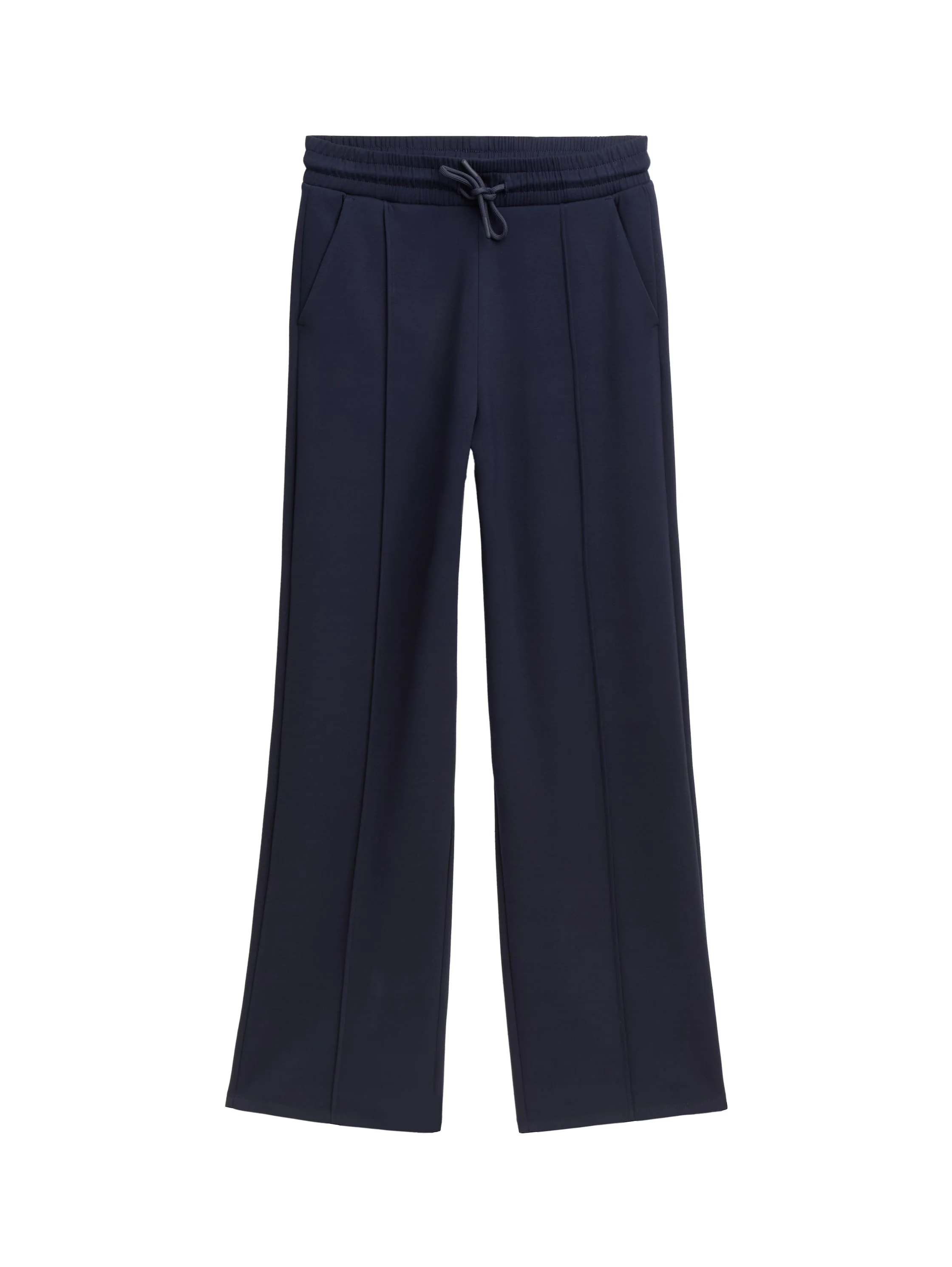 TOM TAILOR - Straight Scuba Pants TOM TAILOR - Straight Scuba Pants
