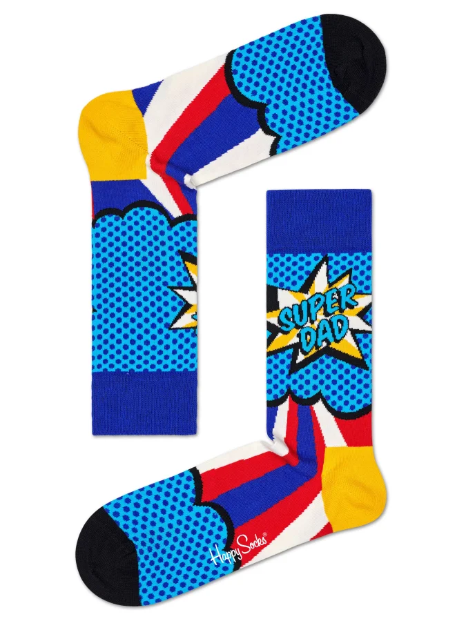 HAPPY SOCKS - Super Dad Sock 2